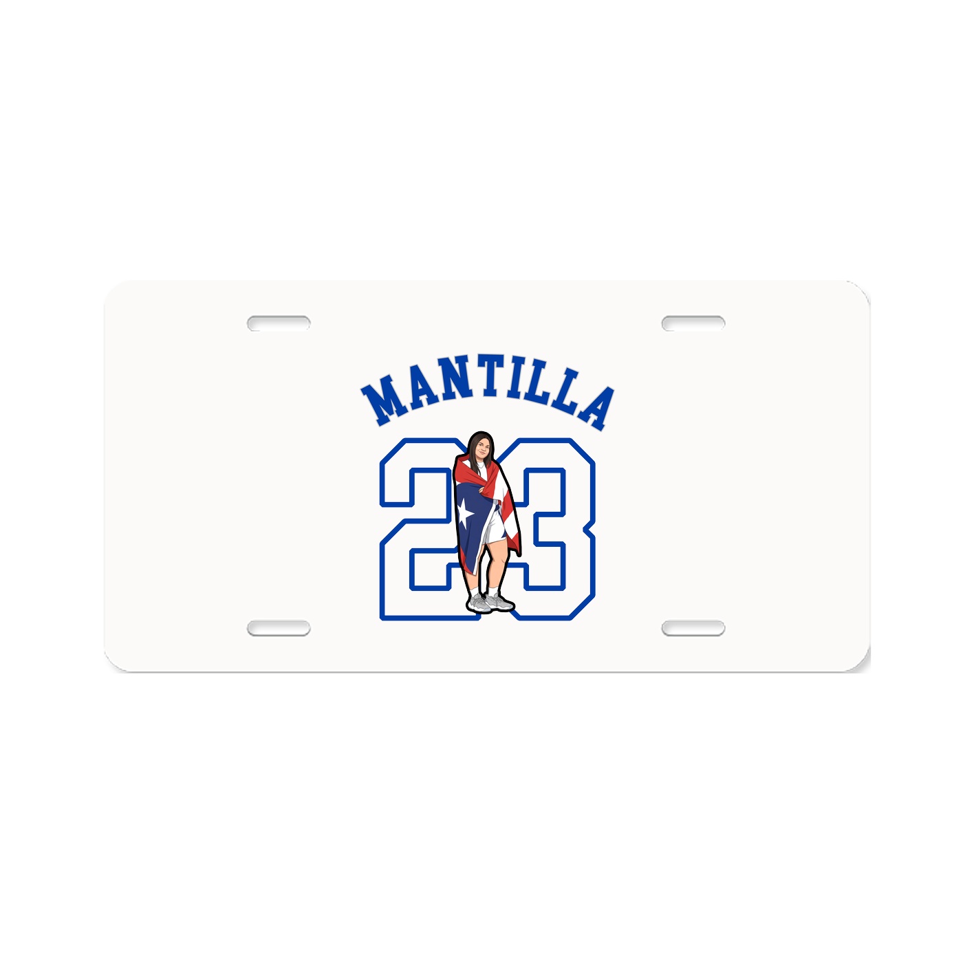 Aluminum License Plate