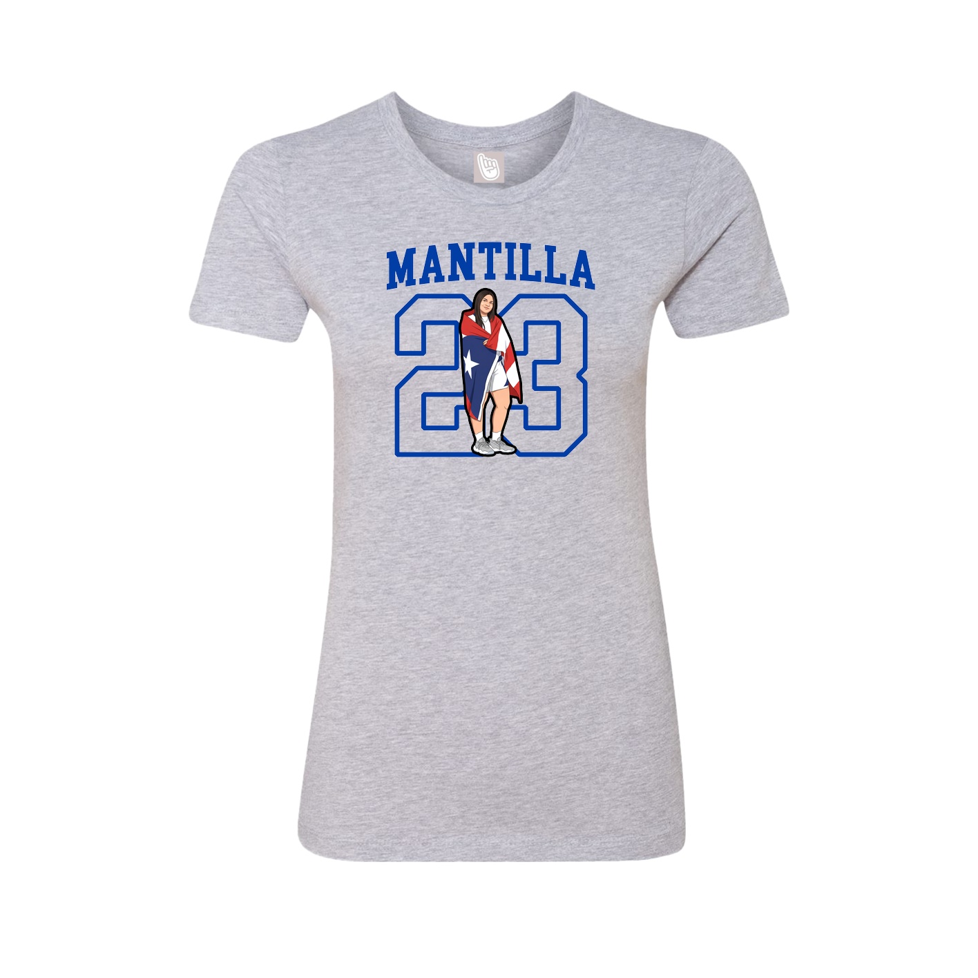Womens Tee — Shirsey in Grey