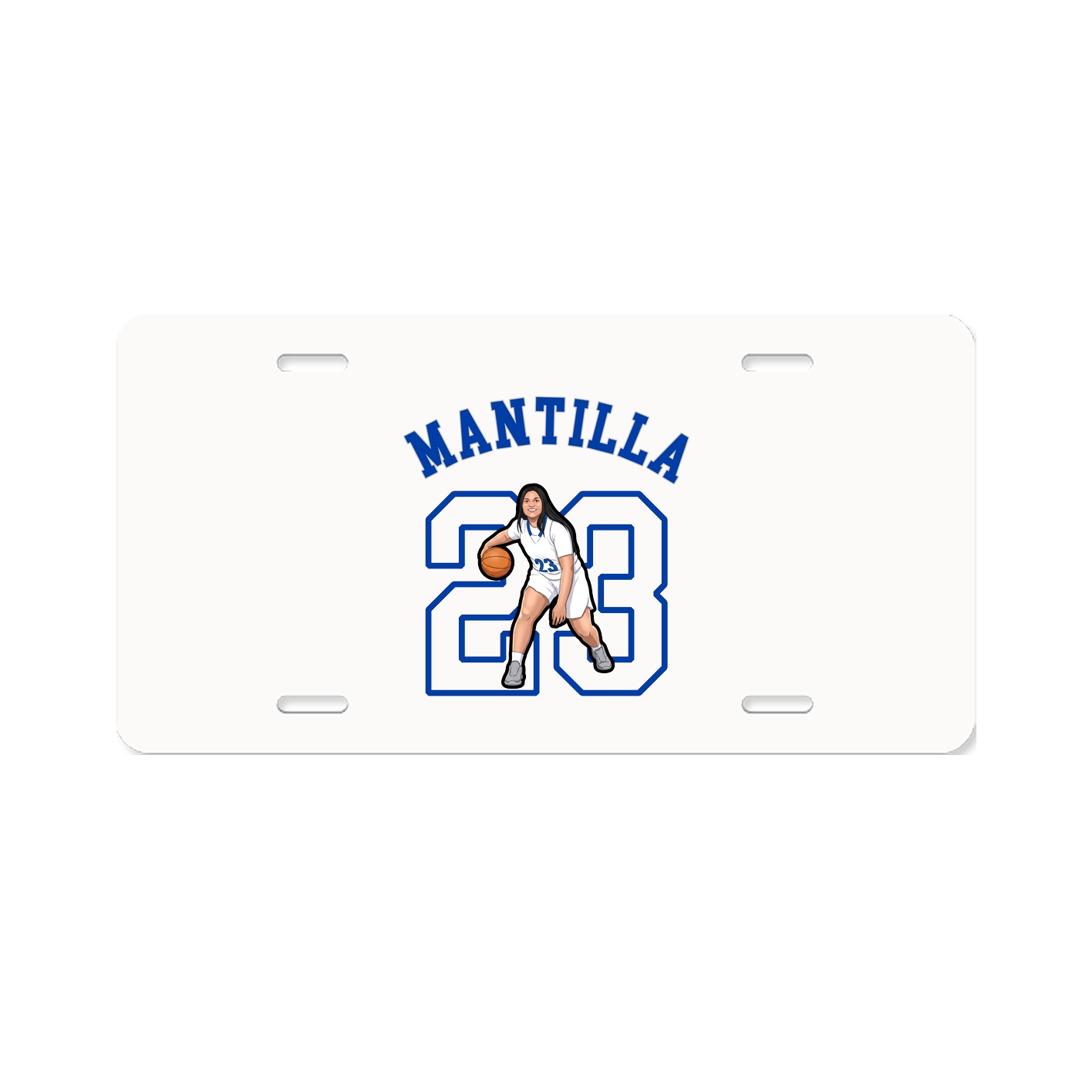 Aluminum License Plate