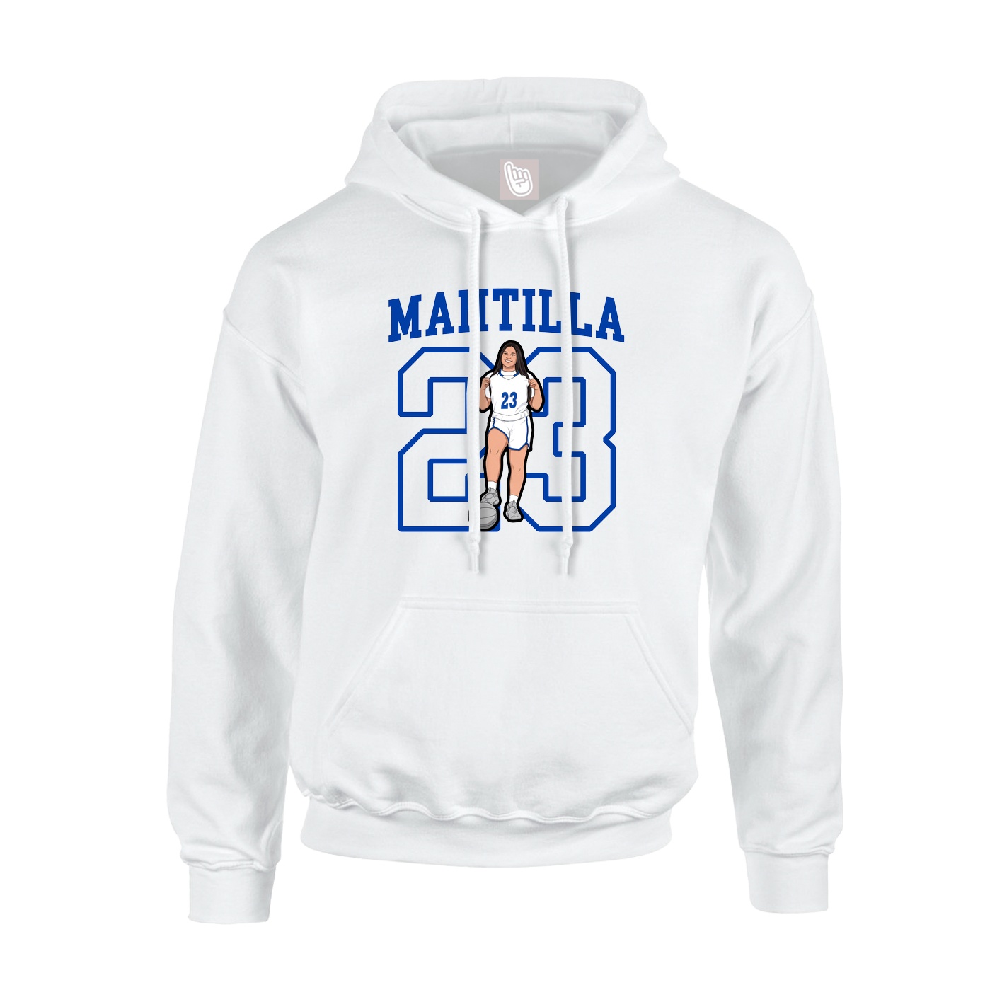 Youth Hoodie — Shirsey in White
