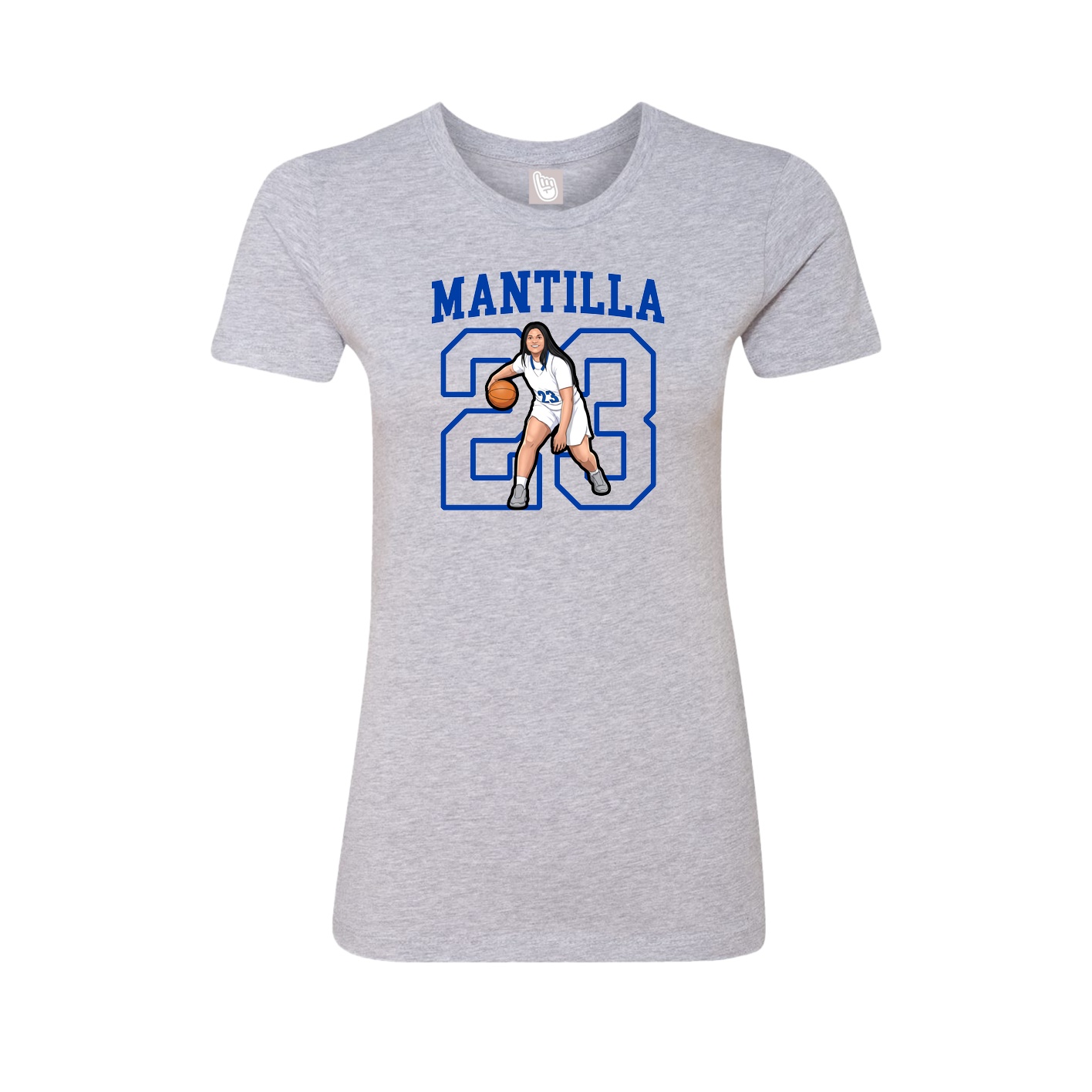 Womens Tee — Shirsey in Grey