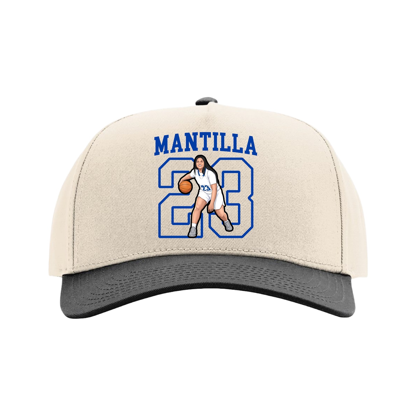 Full Fabric Five-Panel Champ Cap