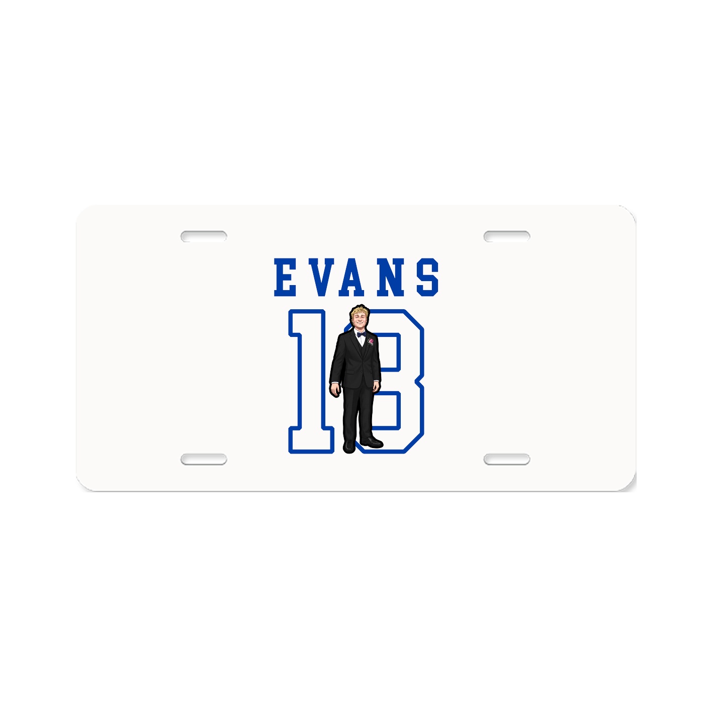 License Plate — Shirsey in Classic