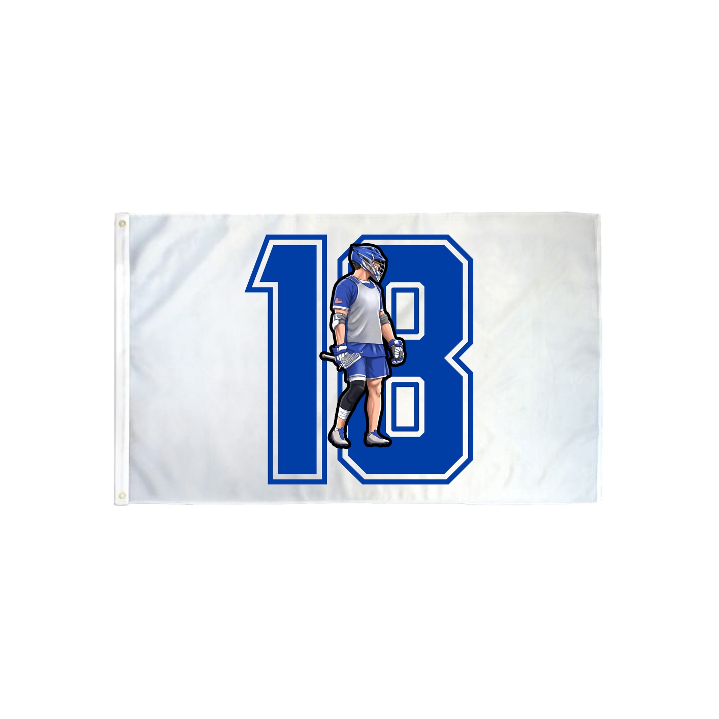 3x5 Flag — Number in Classic