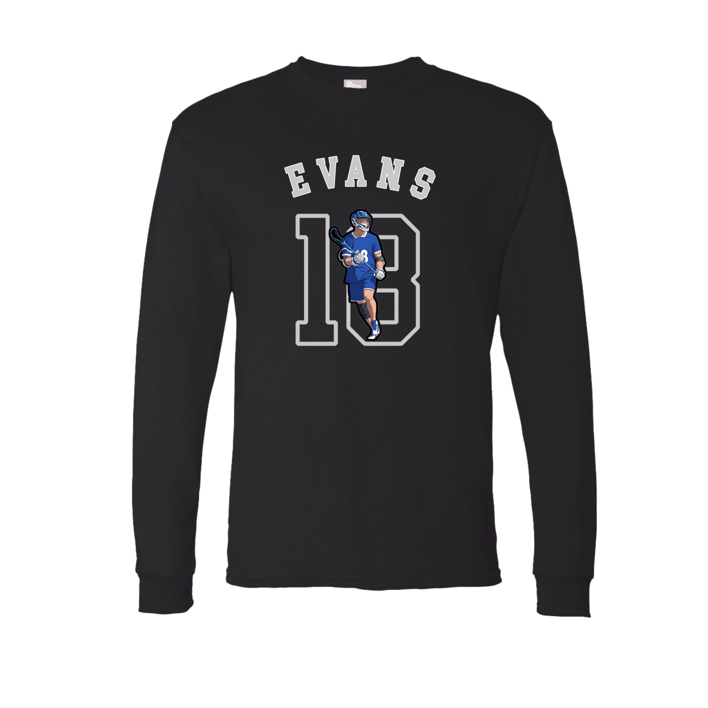 Long Sleeve Tee — Shirsey Arch in Black