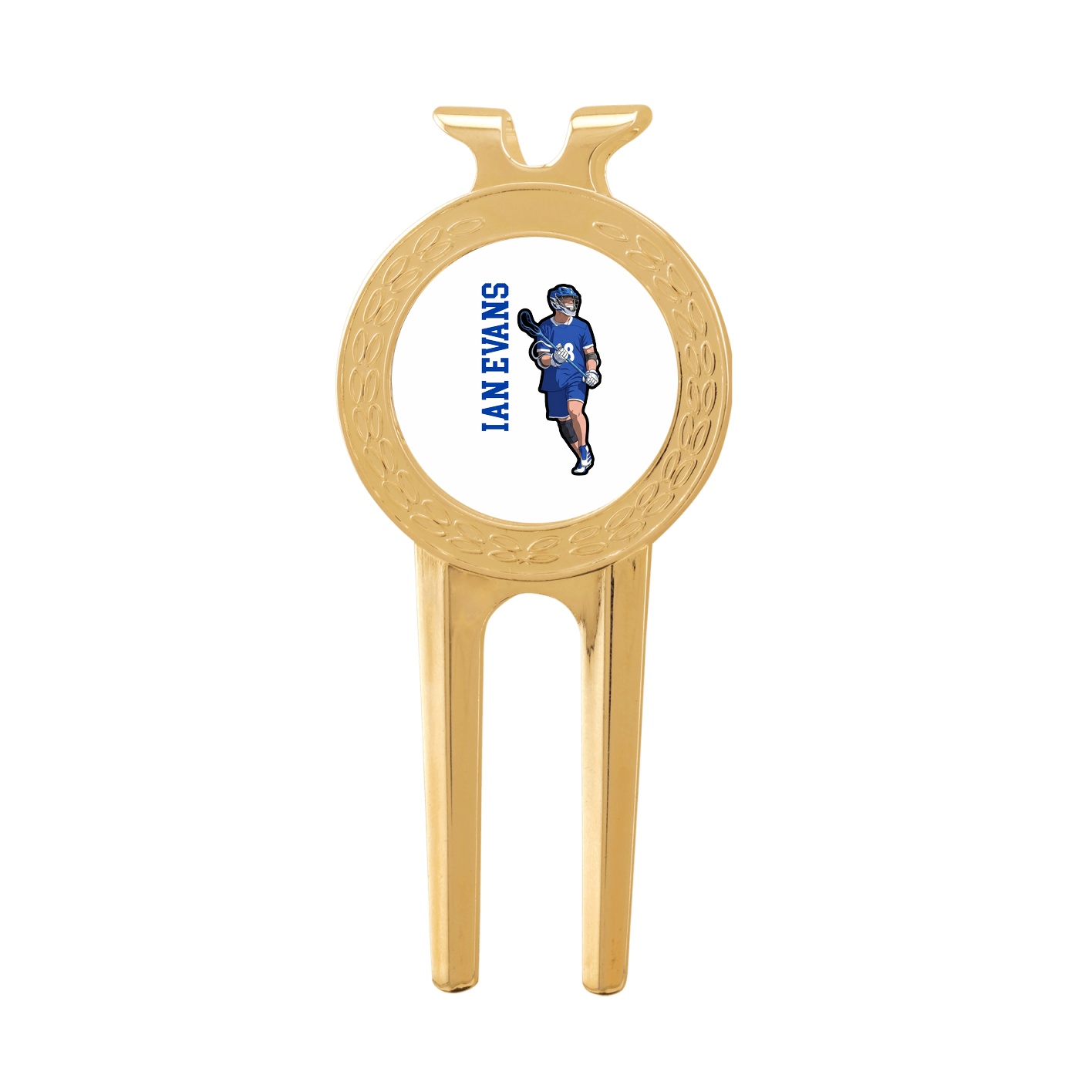 Divot Tool with Ball Marker — Name Vertical in Classic