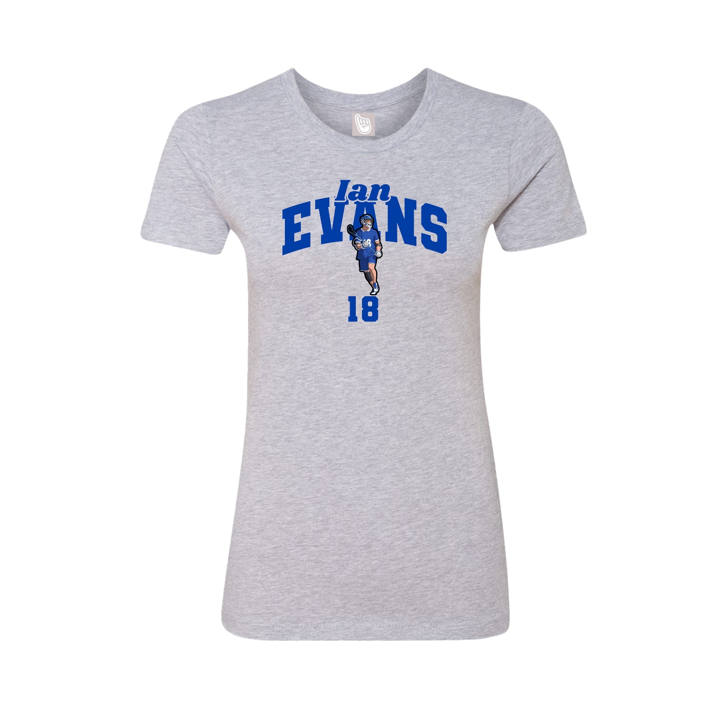 Womens Tee — Signature Arch in Grey