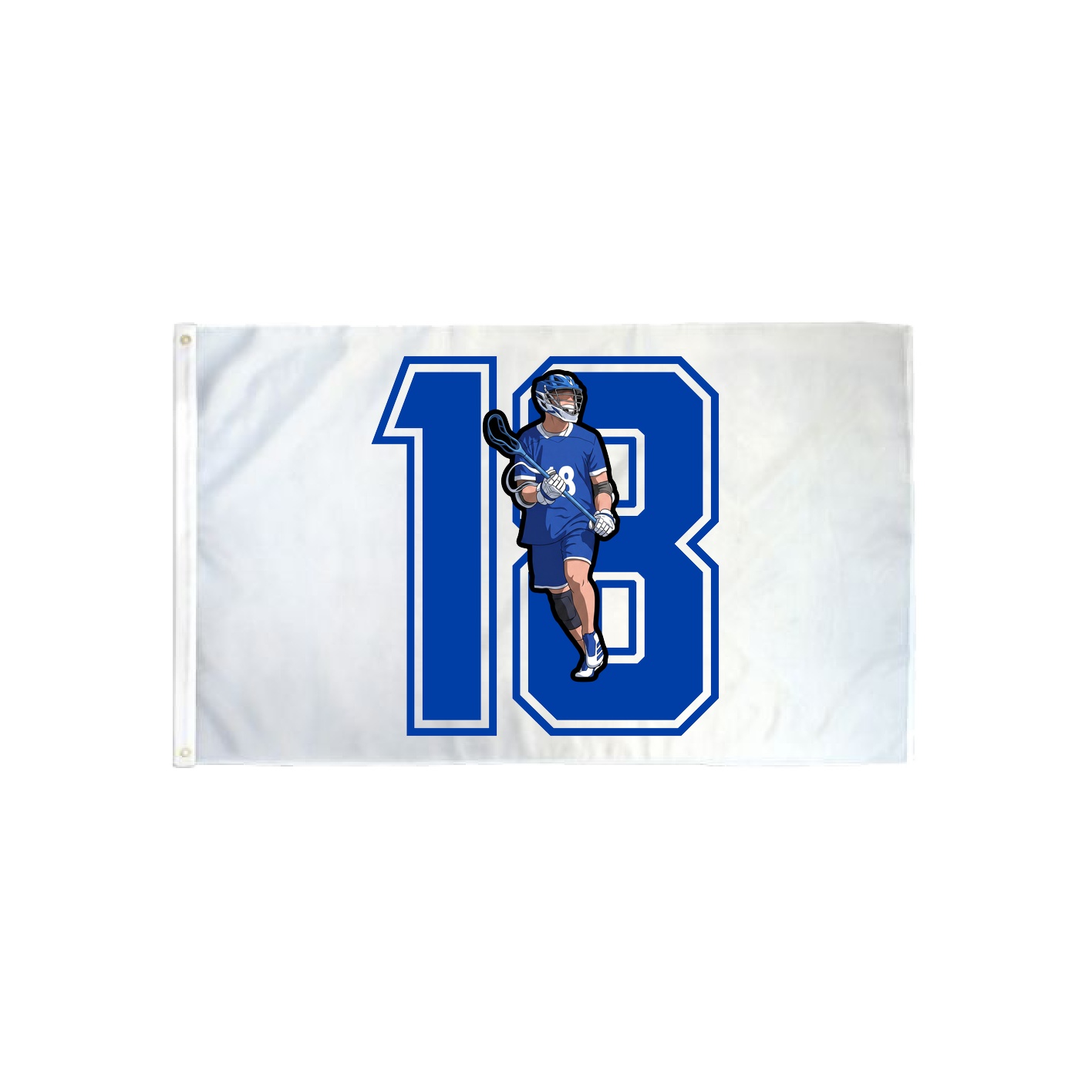 3x5 Flag — Number in Classic