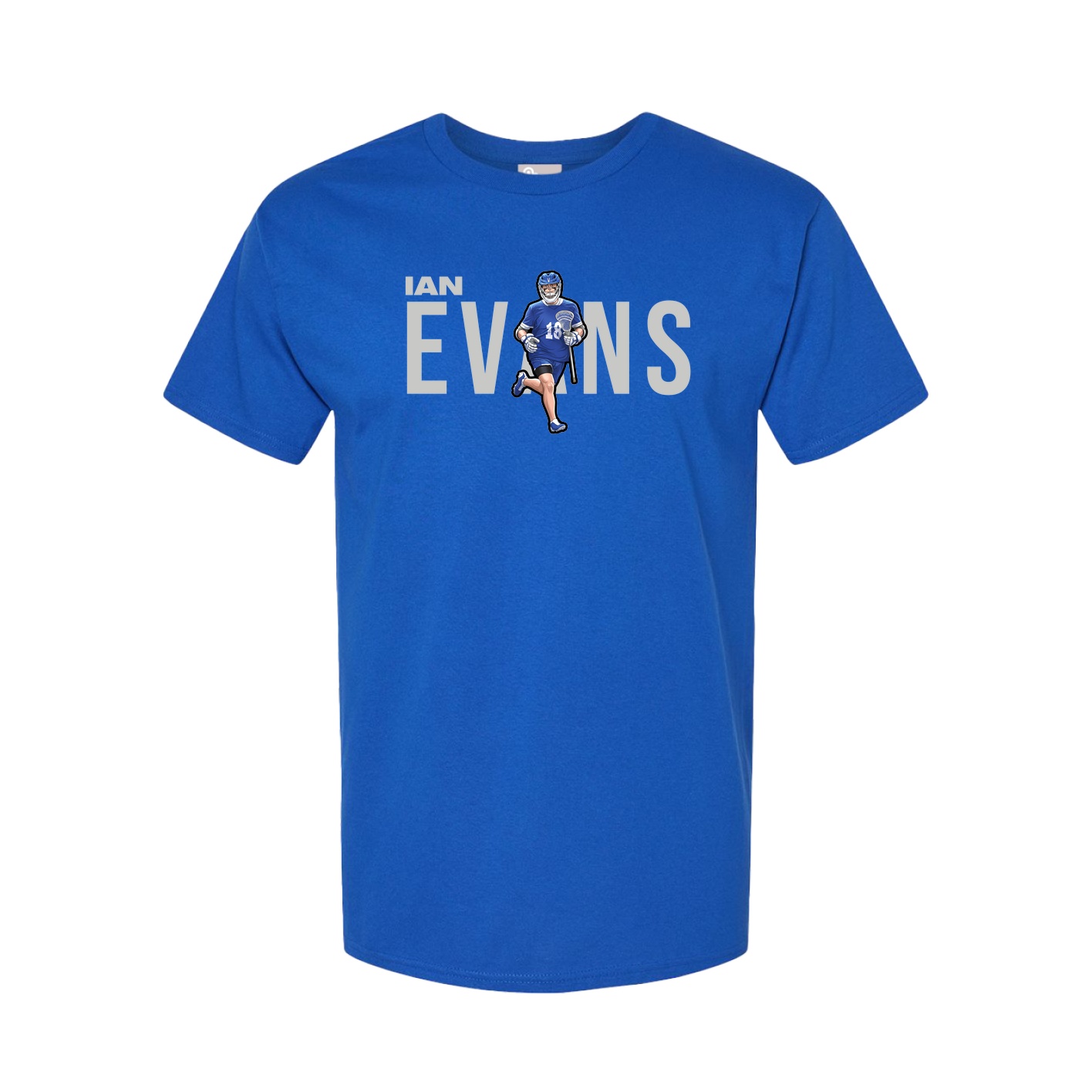 Youth Tee — Player Name in Royal