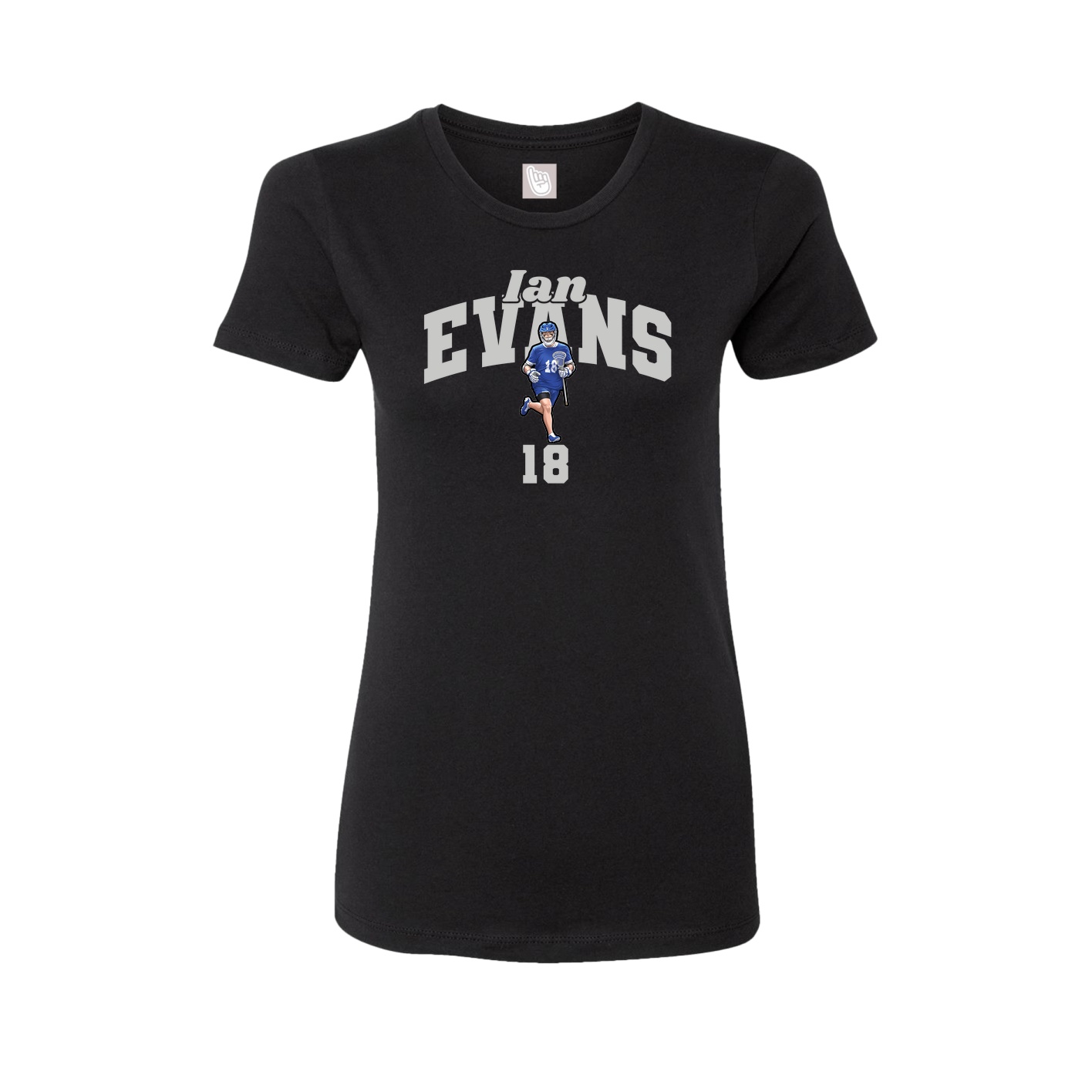 Womens Tee — Signature Arch in Black