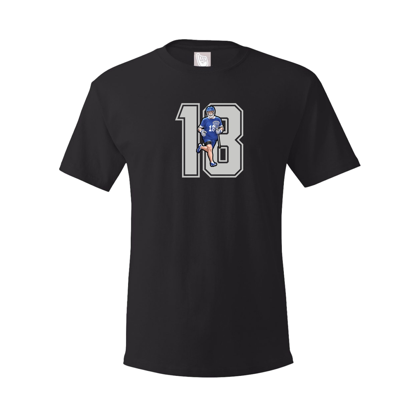 Youth Tee — Number in Black