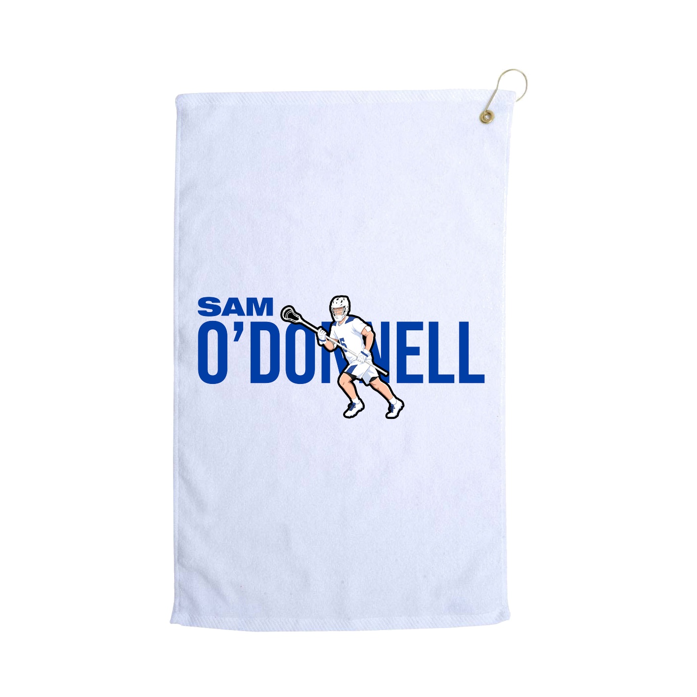 Golf Towel — Player Name in White