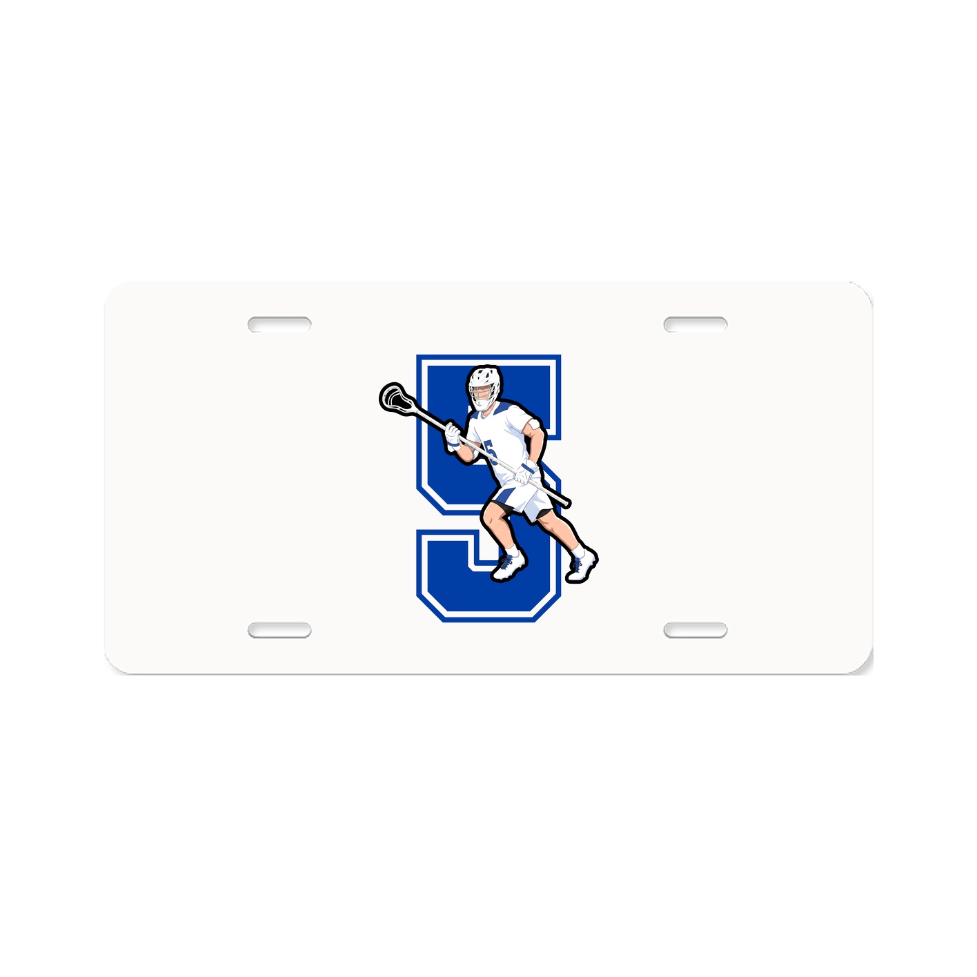 License Plate — Number in Classic