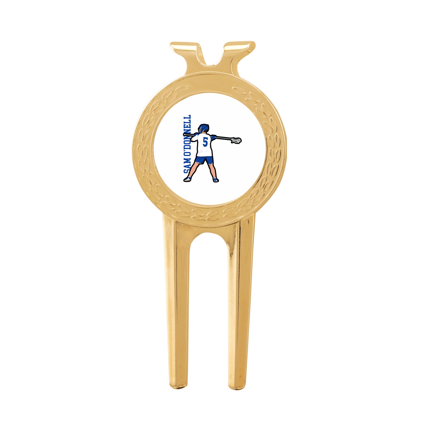 Divot Tool with Ball Marker — Name Vertical in Classic