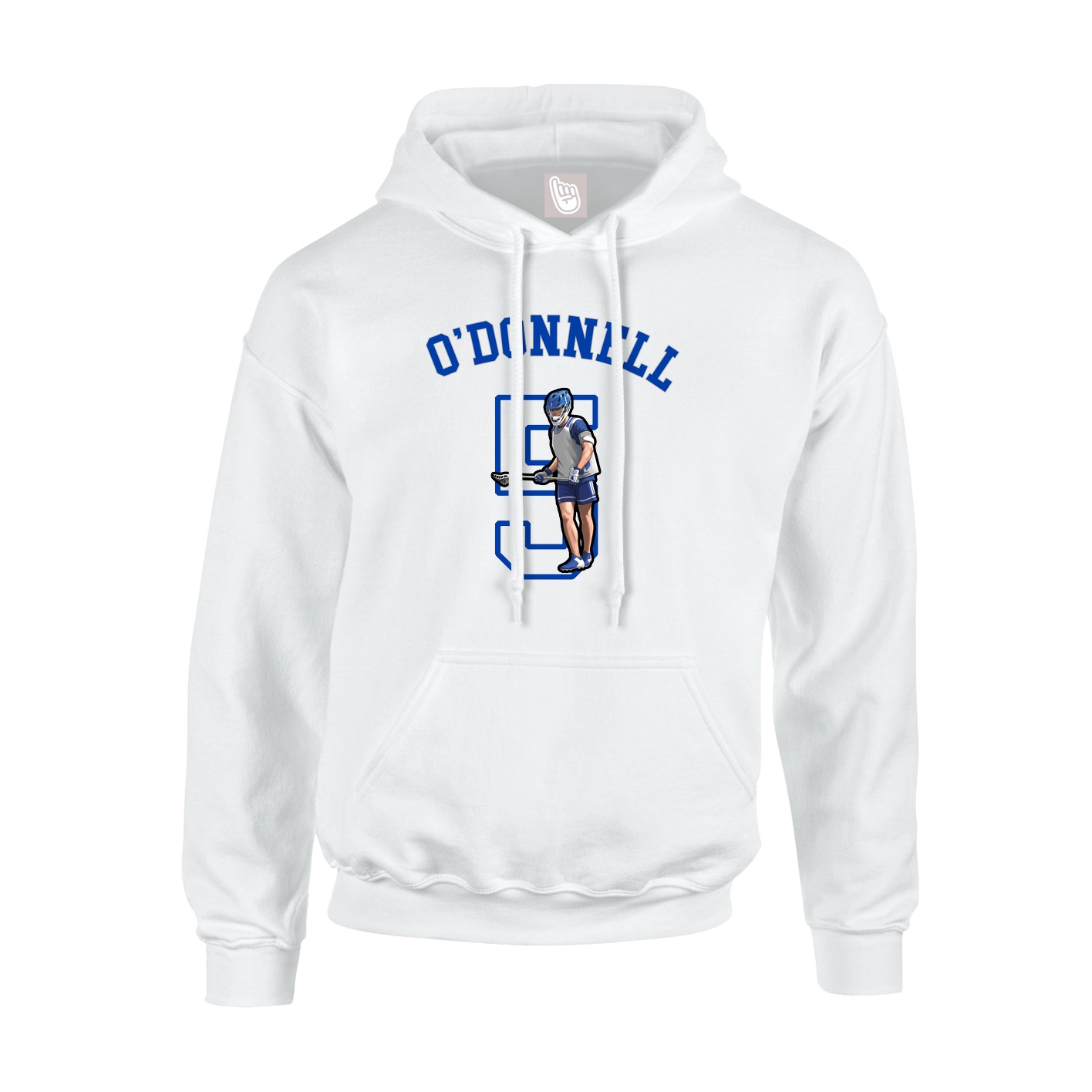 Youth Hoodie — Shirsey Arch in White