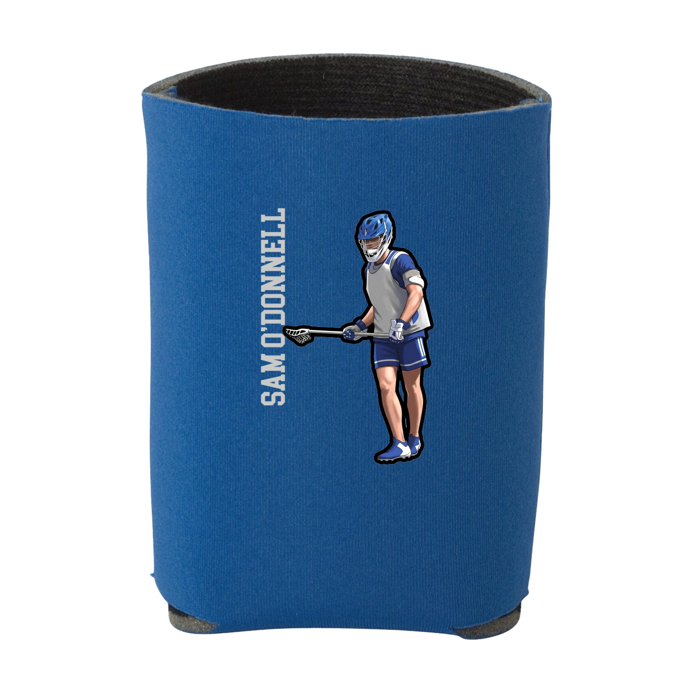 Can Holder — Name Vertical in Royal