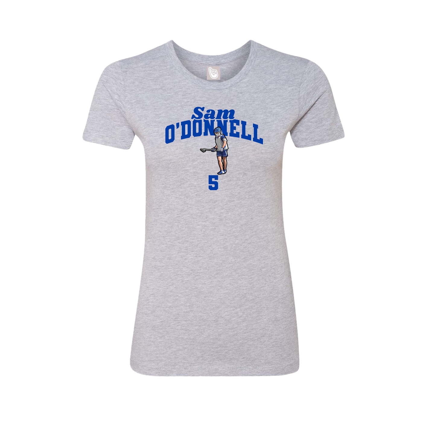 Womens Tee — Signature Arch in Grey