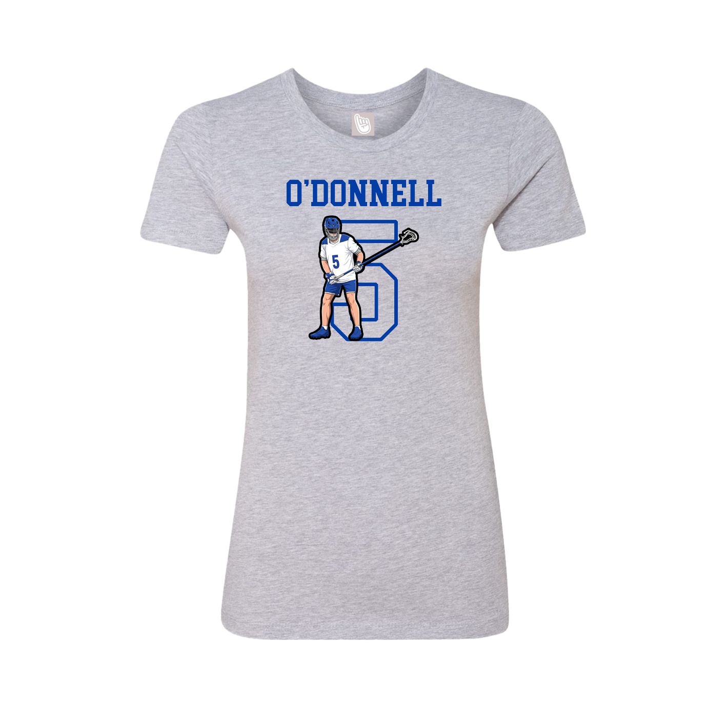 Fitted Women's Tee — Shirsey in Grey