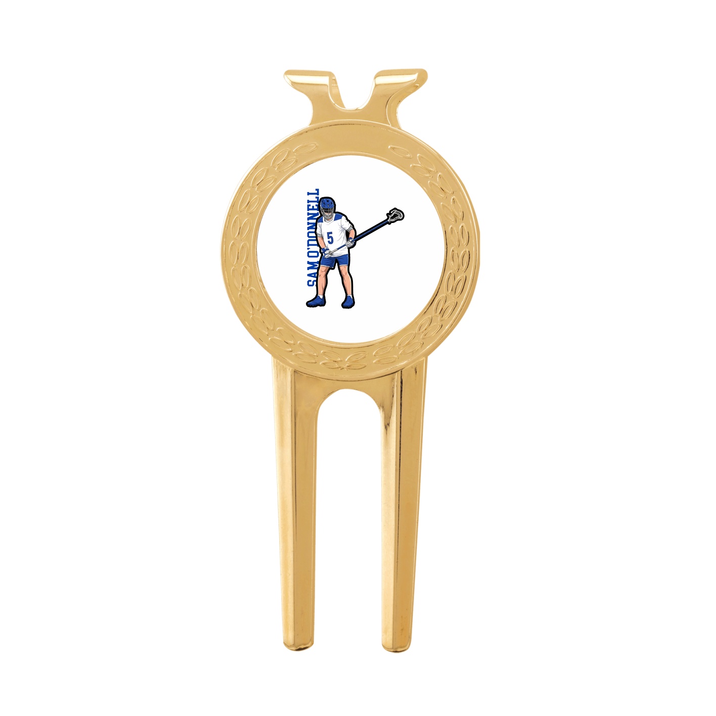 Divot Tool with Ball Marker — Name Vertical in Classic