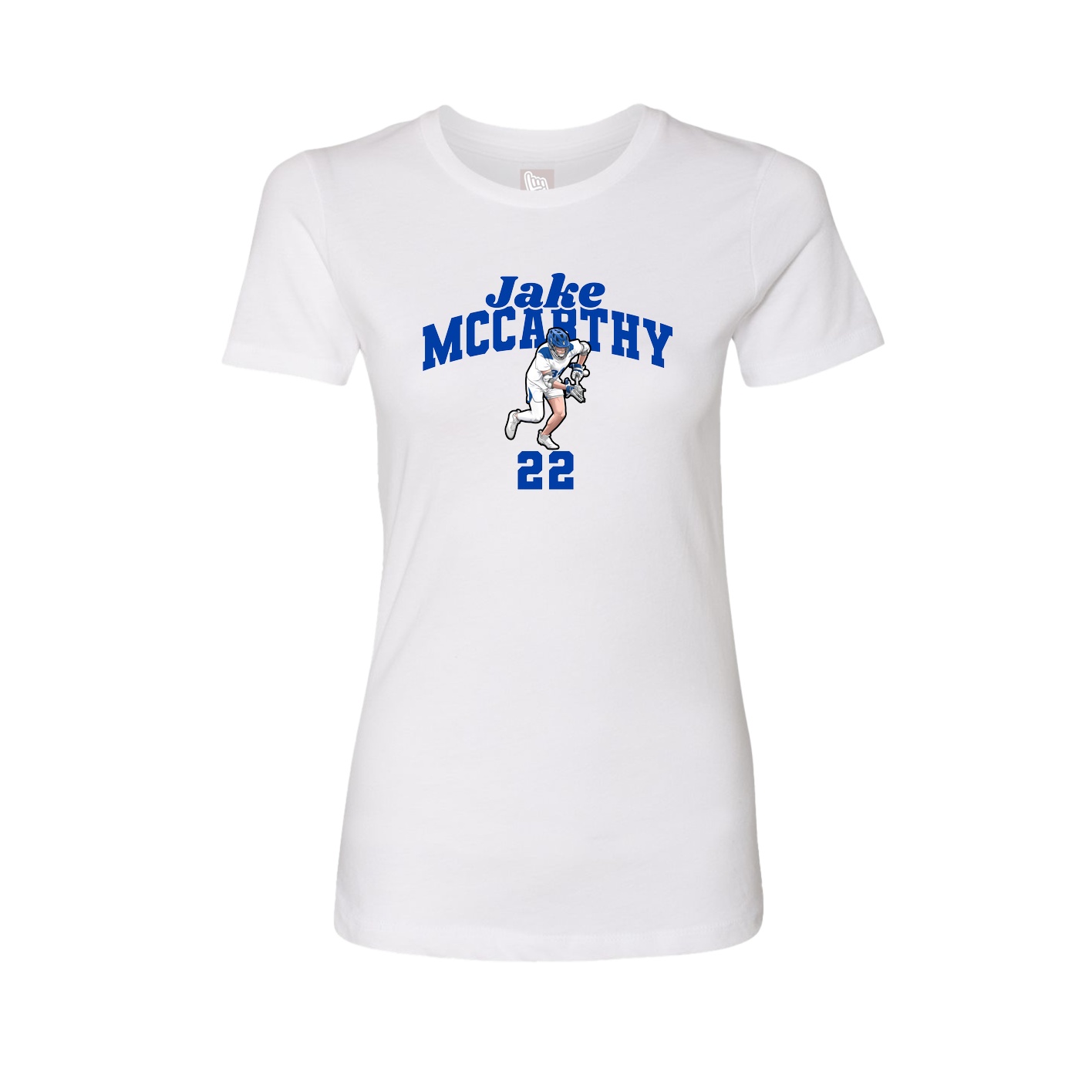 Womens Tee — Signature Arch in White
