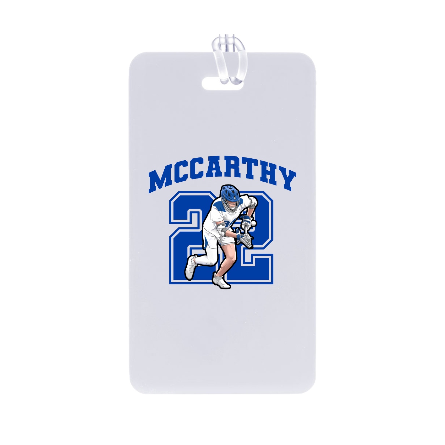 Bag Tag — Number in Classic