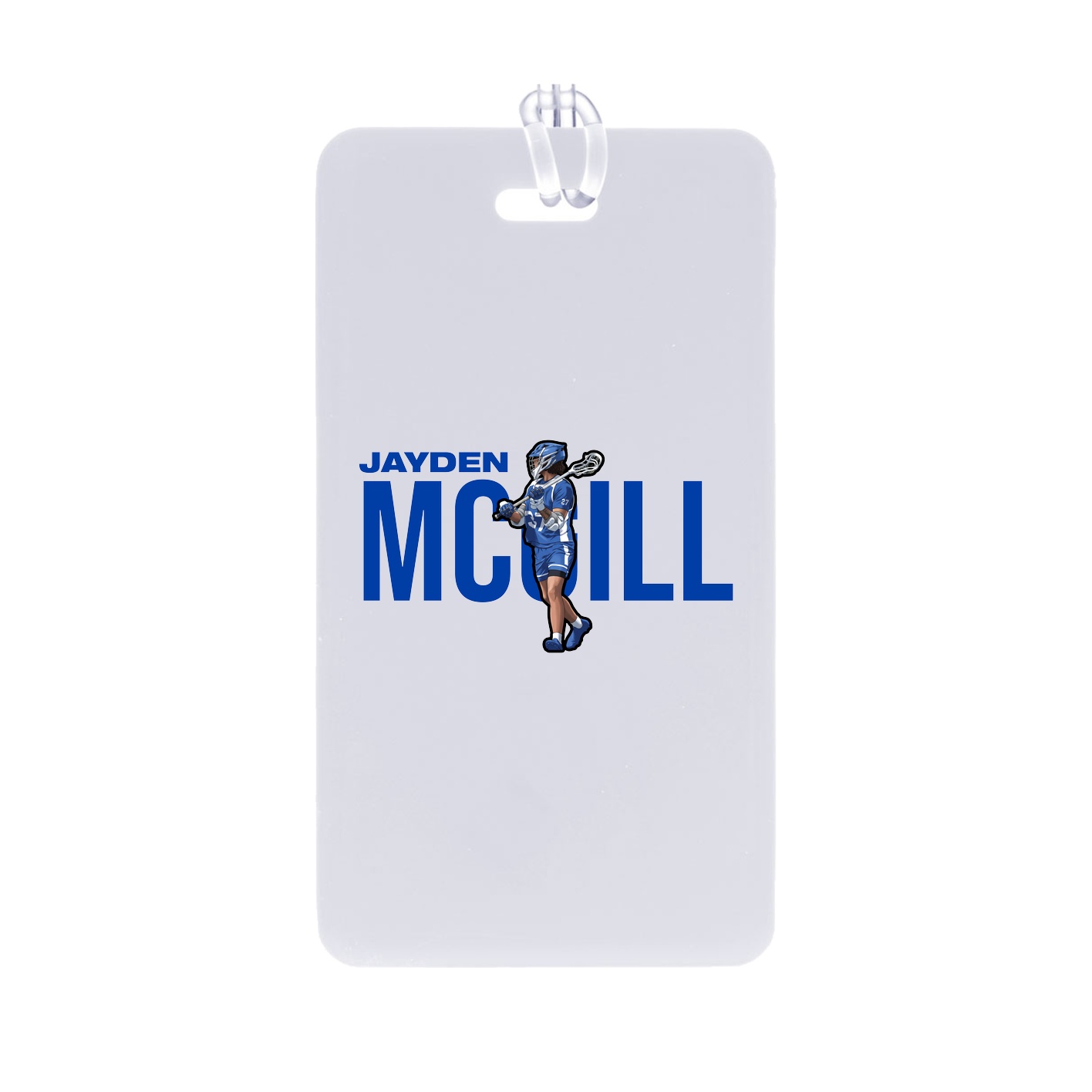 Bag Tag — Player Name in Classic