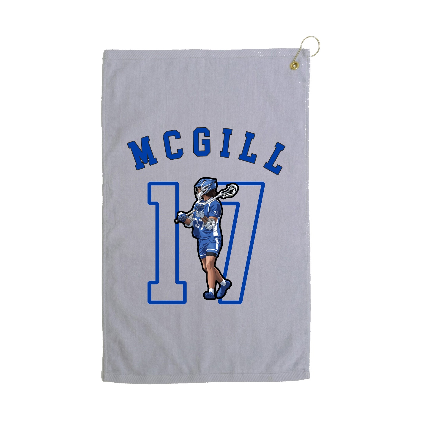 Golf Towel — Shirsey Arch in Grey