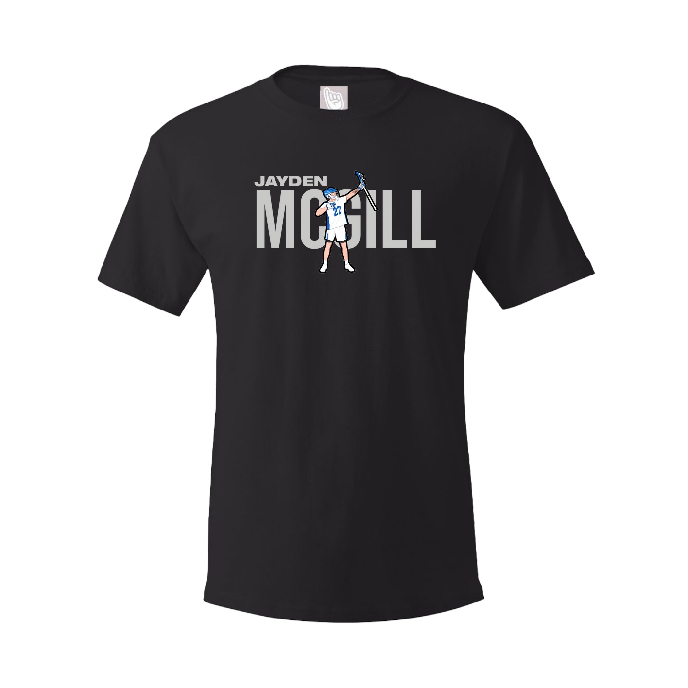 Youth Tee — Player Name in Black