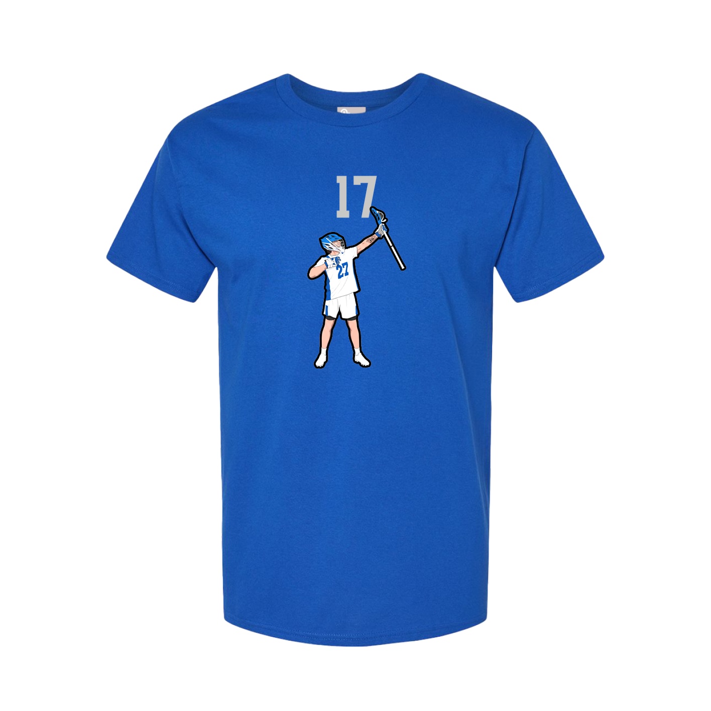 Tee — Number Top in Royal
