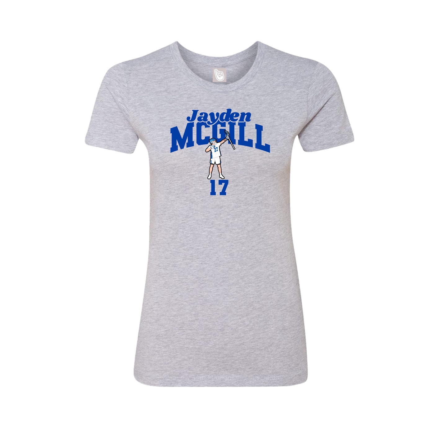 Womens Tee — Signature Arch in Grey