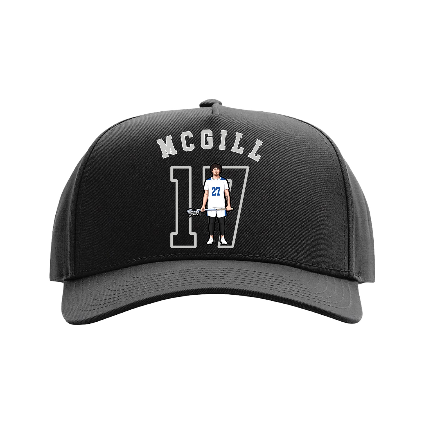 Full Fabric Five-Panel Champ Cap