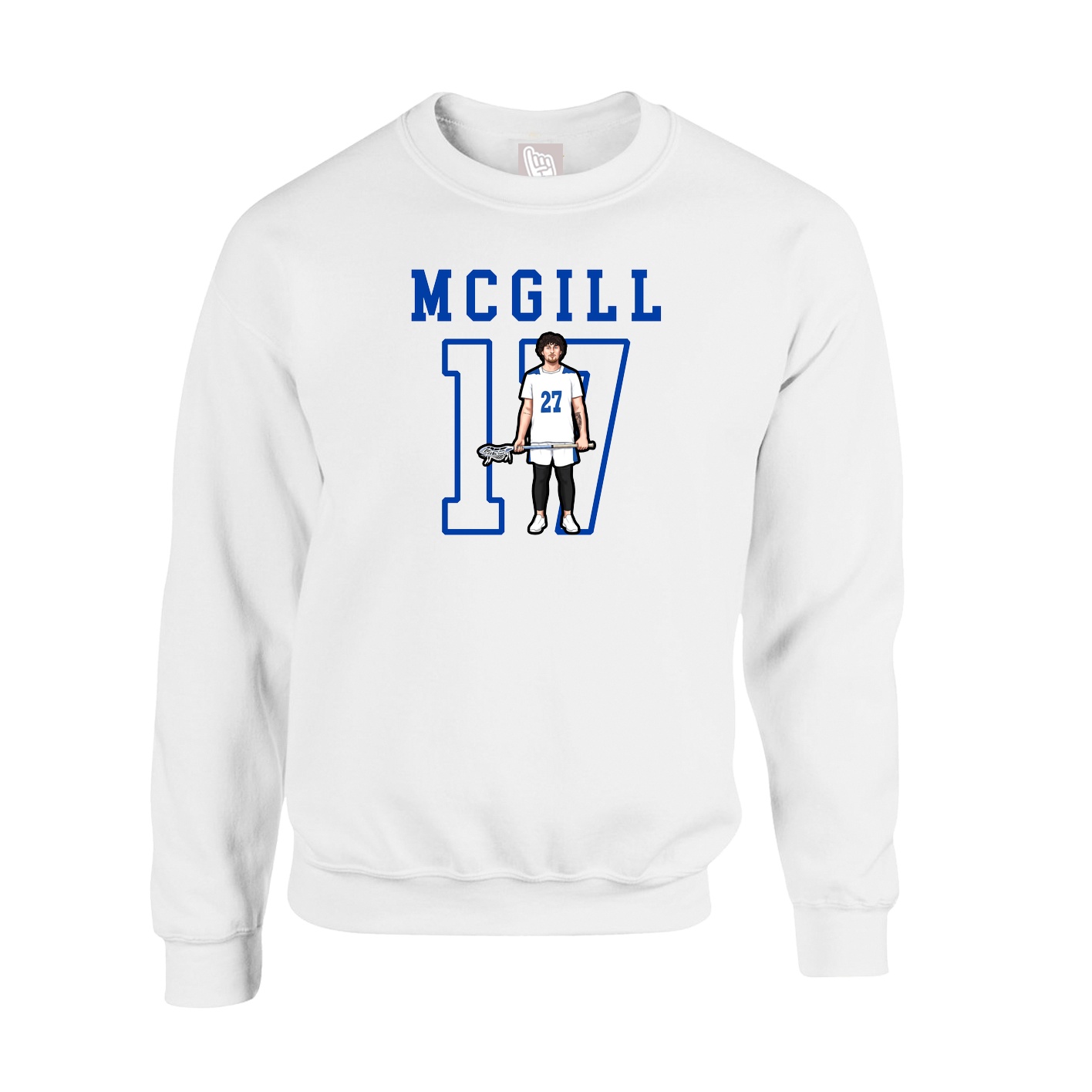 Fleece Crew — Shirsey in White