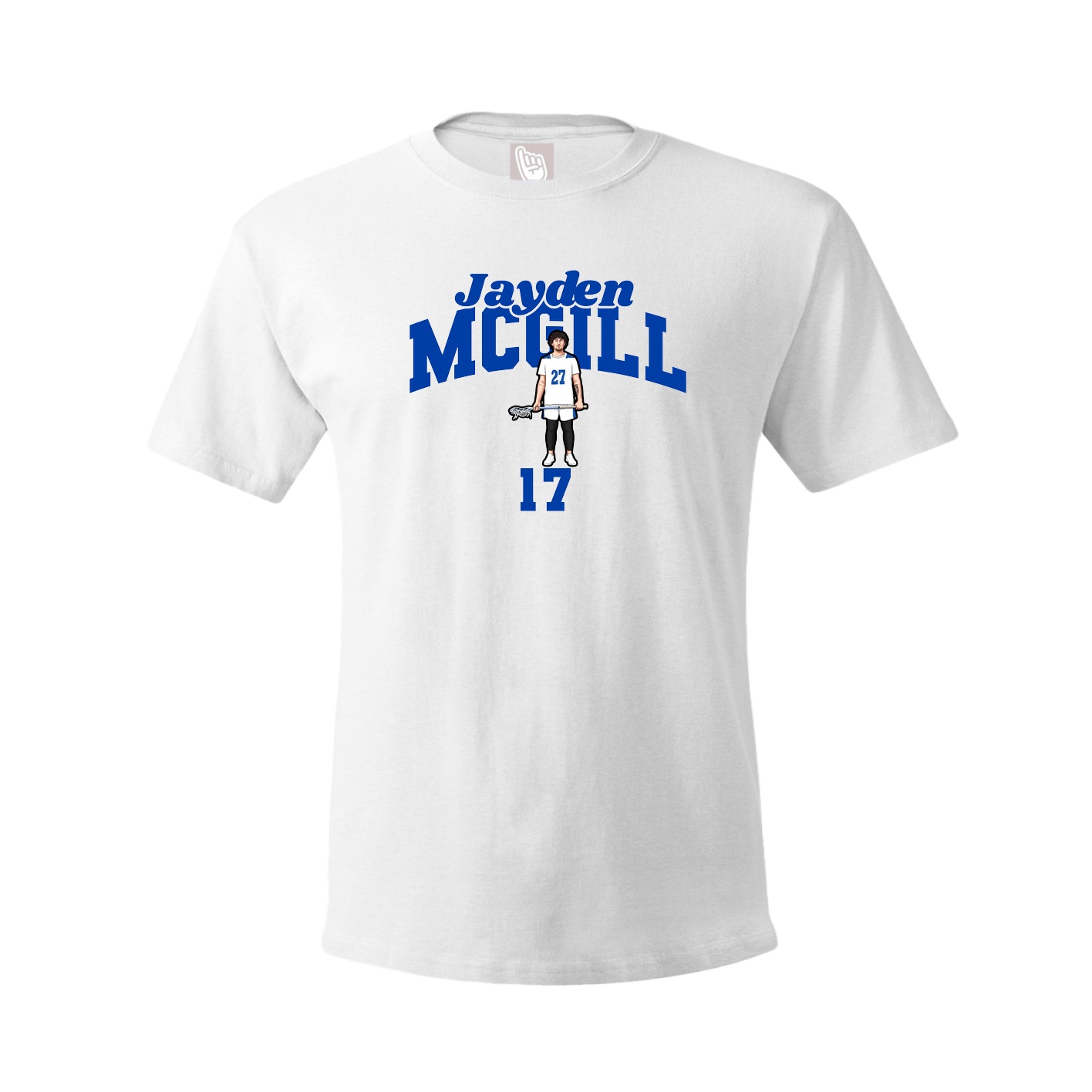 Youth Tee — Signature Arch in White