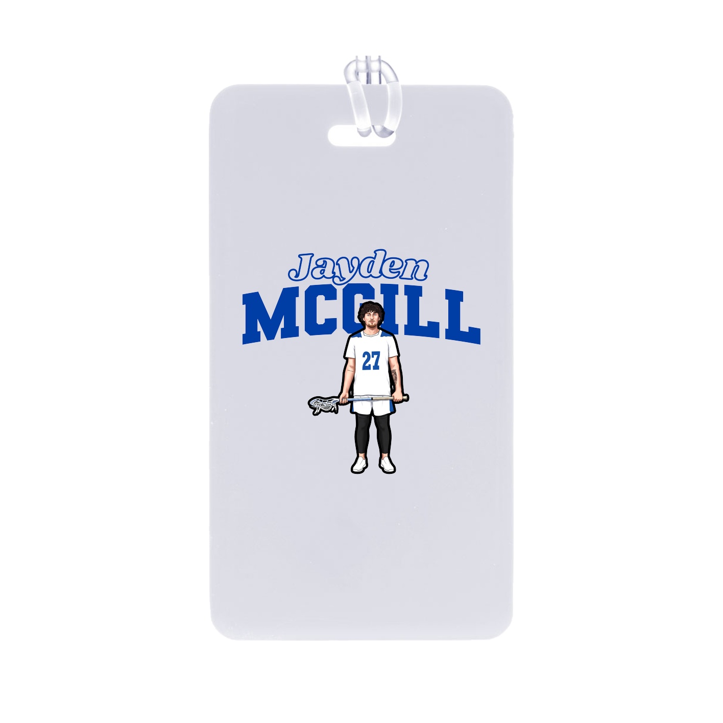 Bag Tag — Name Arch in Classic