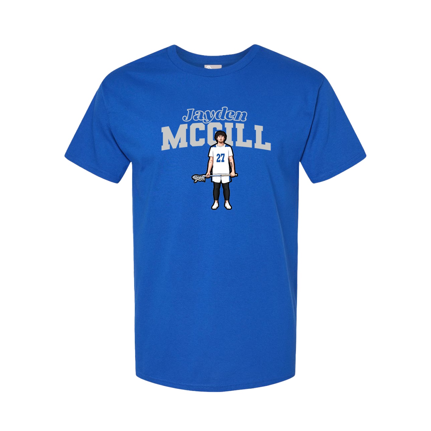 Tee — Name Arch in Royal