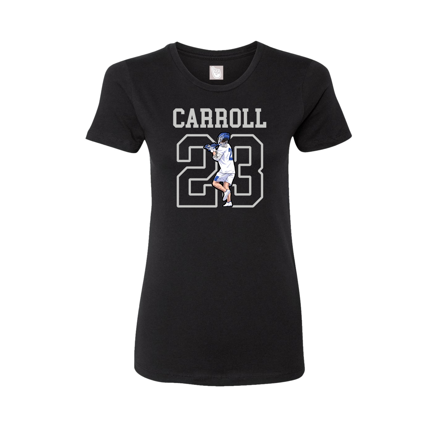 Fitted Women's Tee — Shirsey in Black