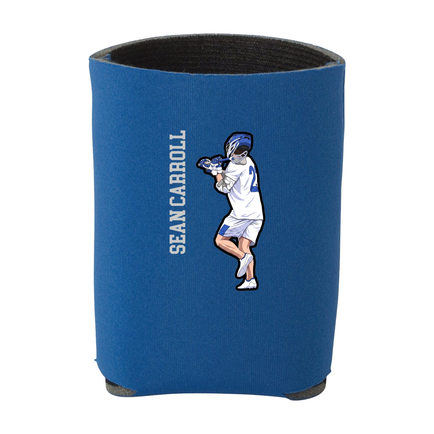 Can Holder — Name Vertical in Royal