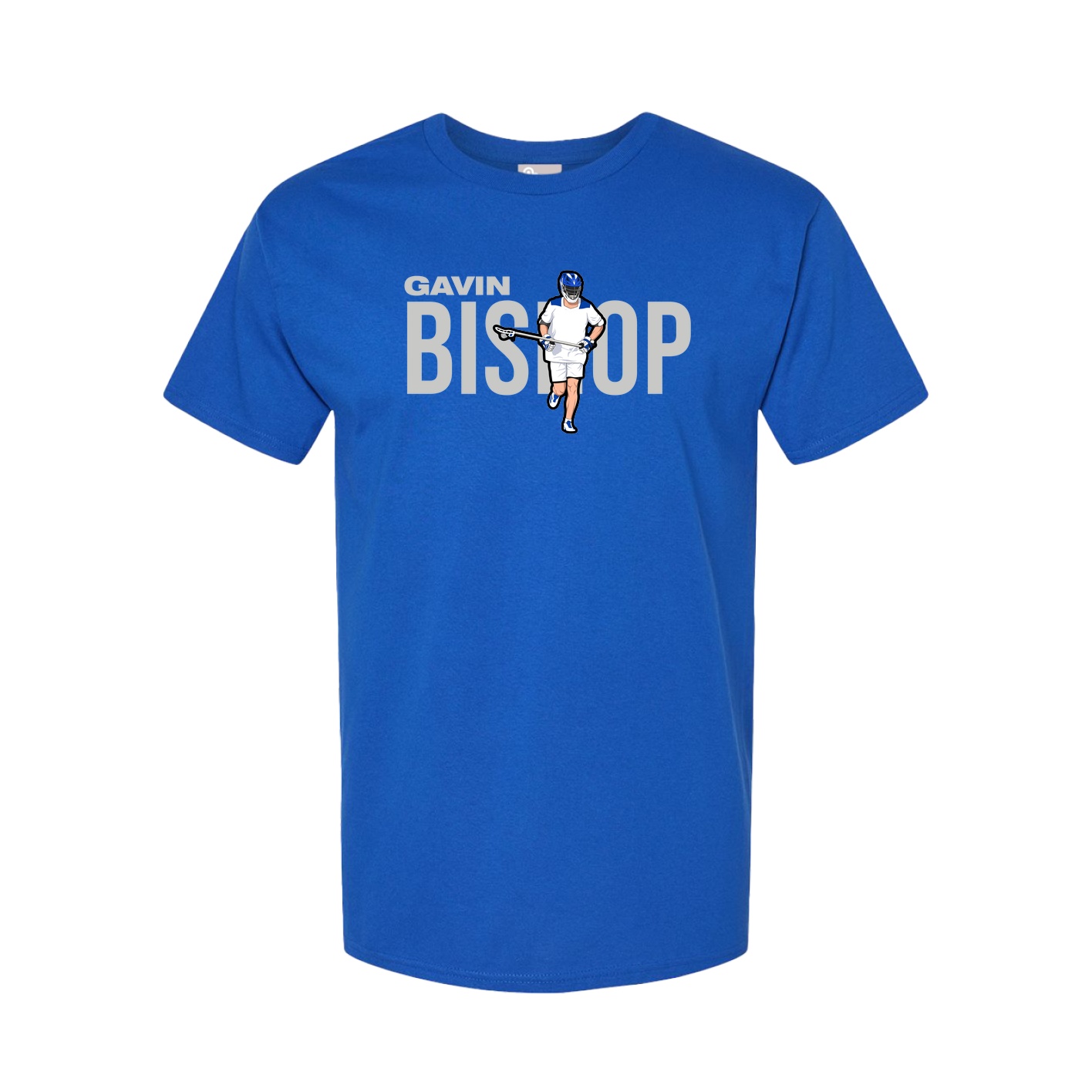 Youth Tee — Player Name in Royal