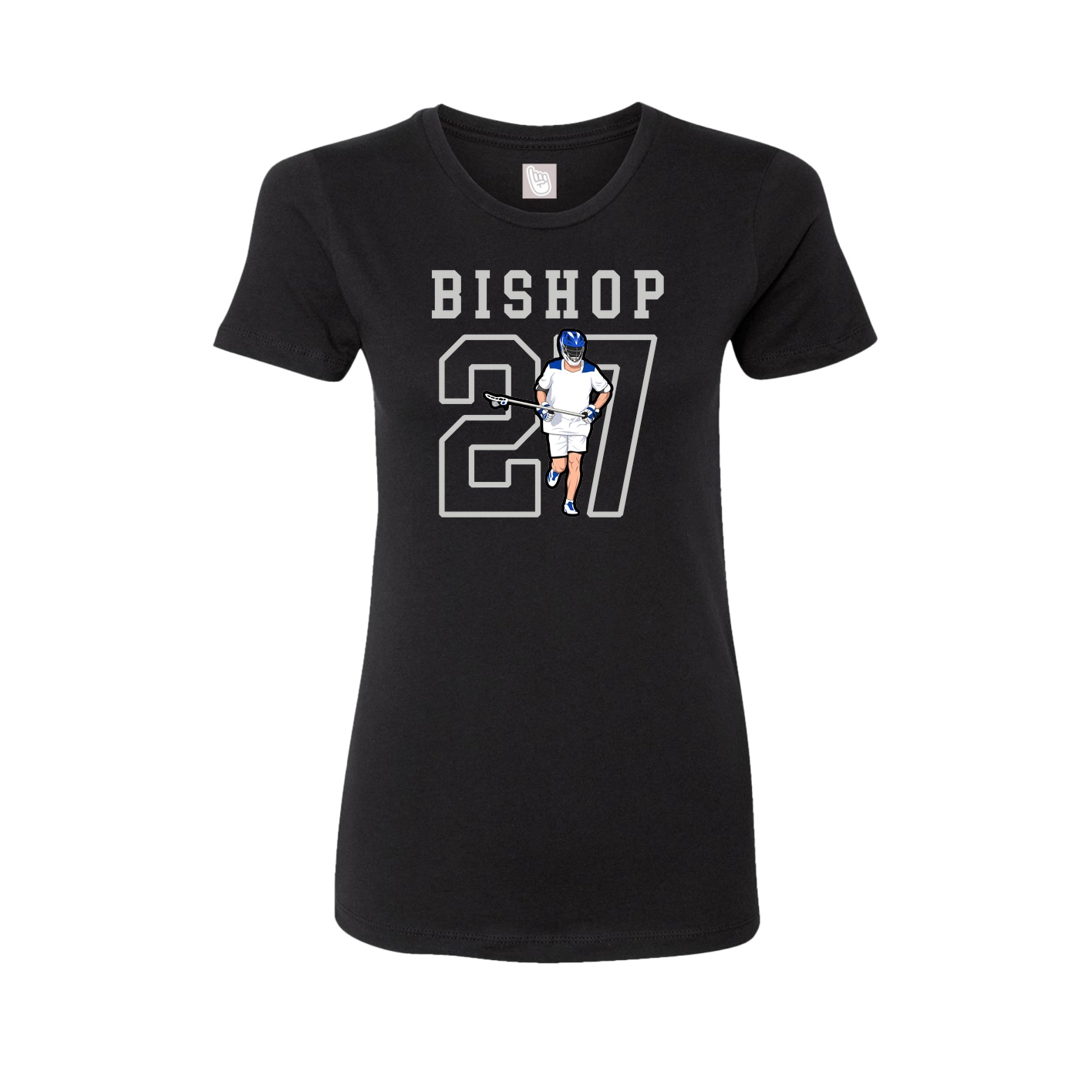 Fitted Women's Tee — Shirsey in Black