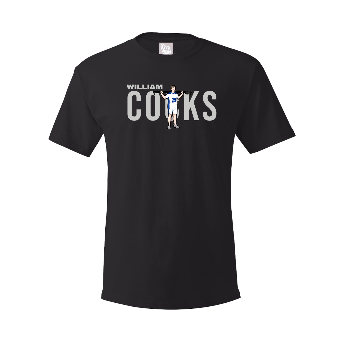 Tee — Player Name in Black