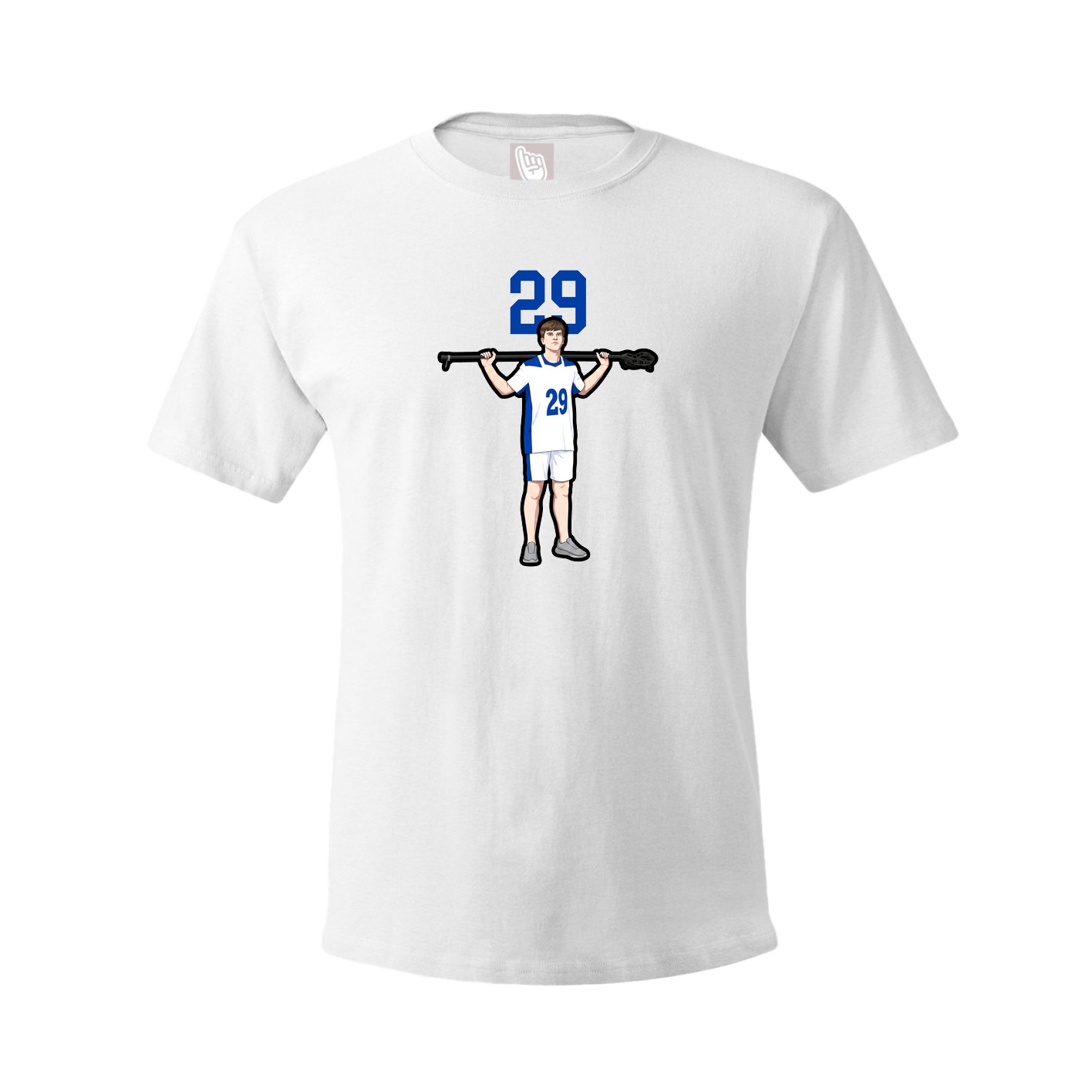 Tee — Number Top in White