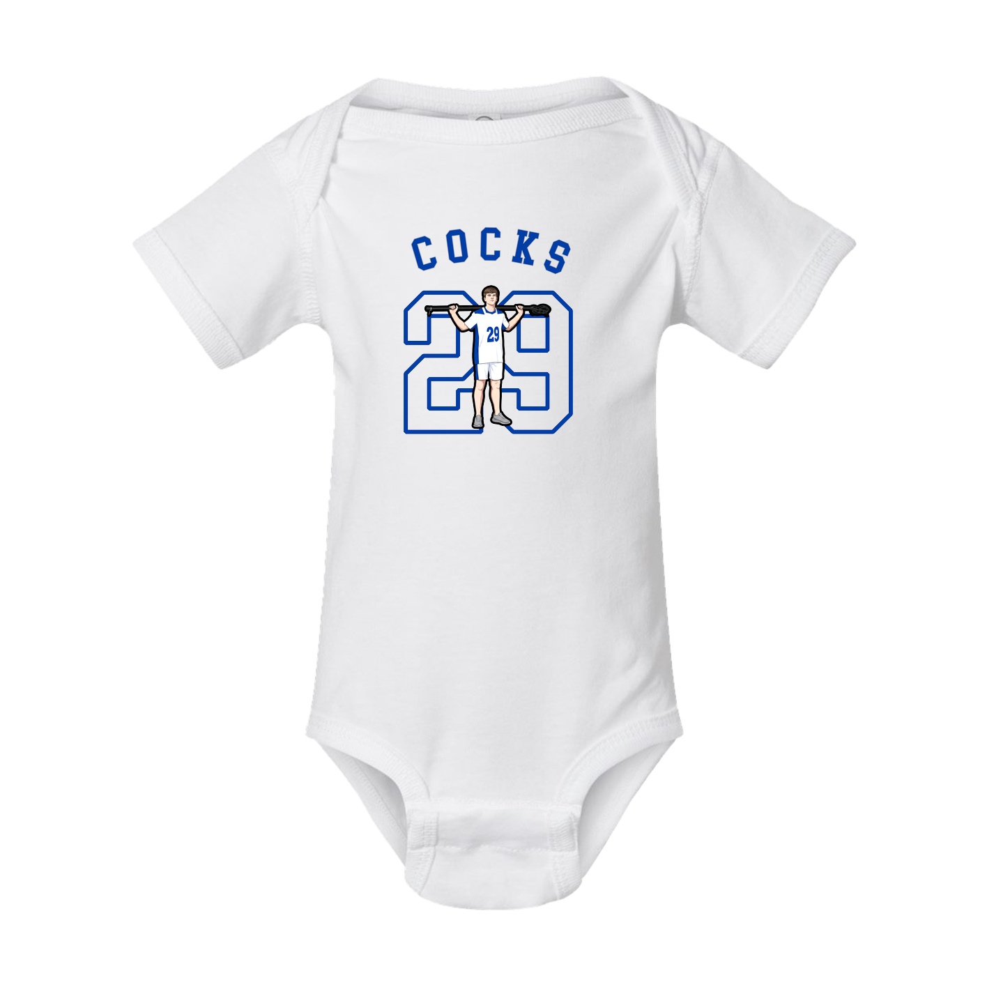 Baby Onesie — Shirsey Arch in White