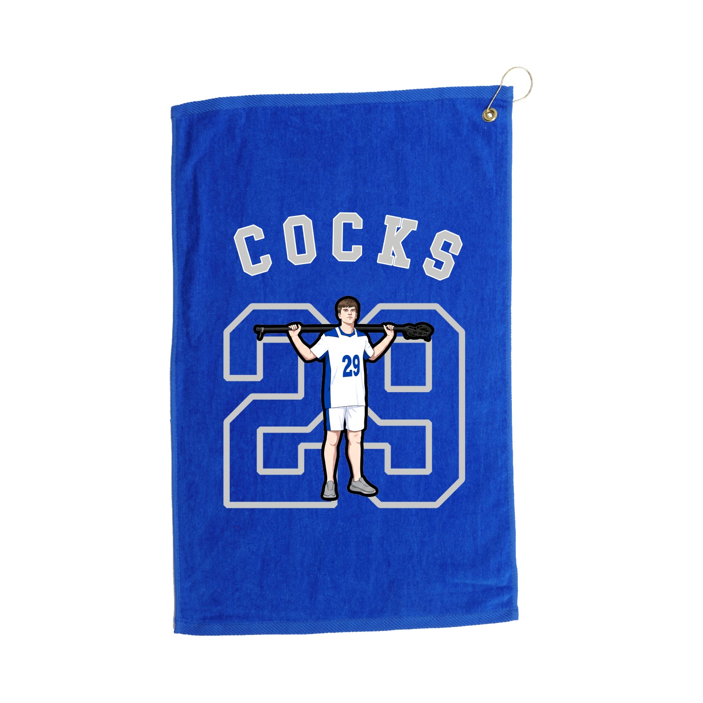Golf Towel — Shirsey Arch in Royal