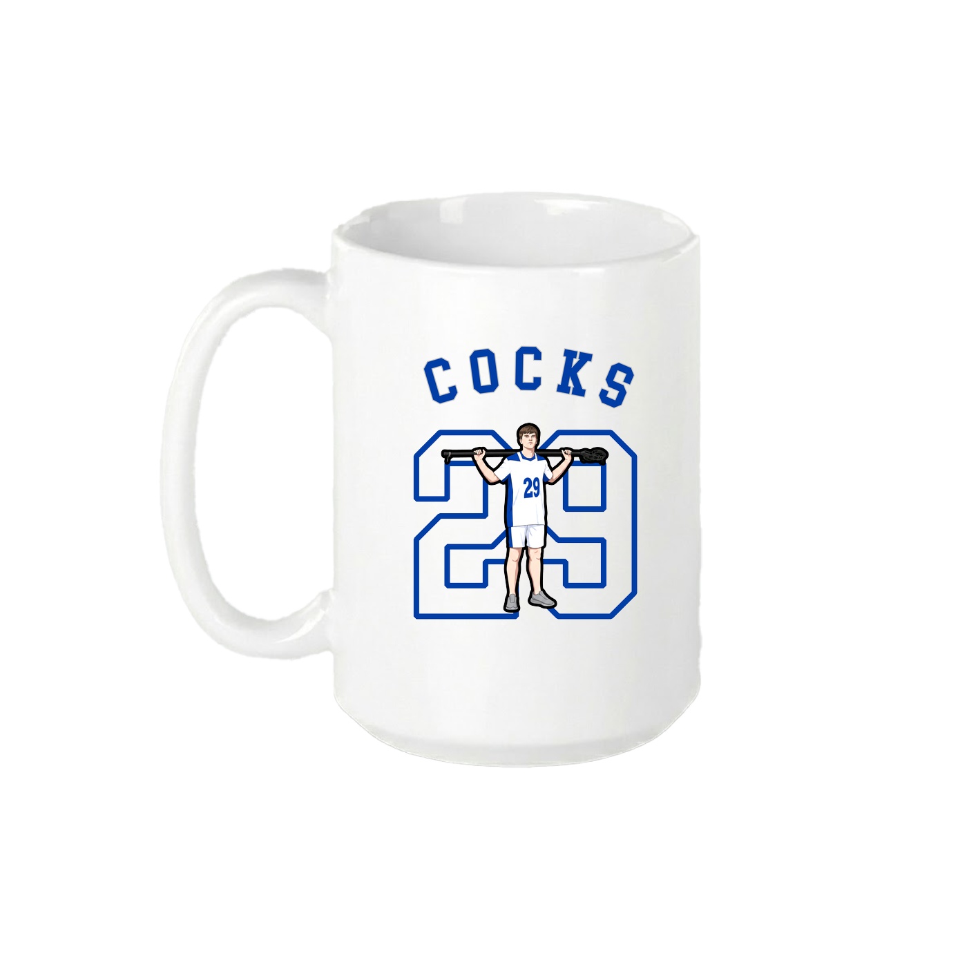 15oz Coffee Mug — Shirsey Arch in White