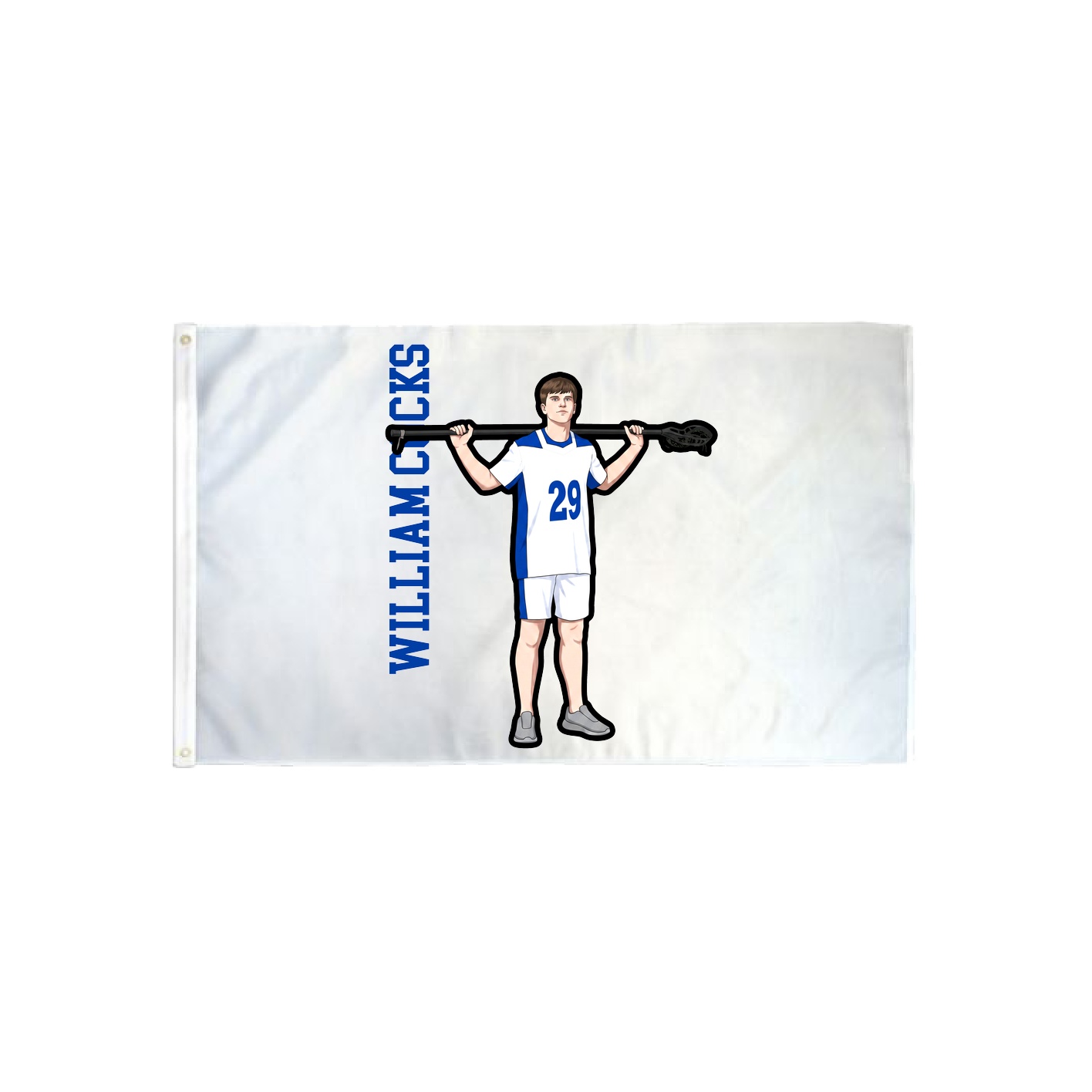 3x5 Flag — Name Vertical in Classic