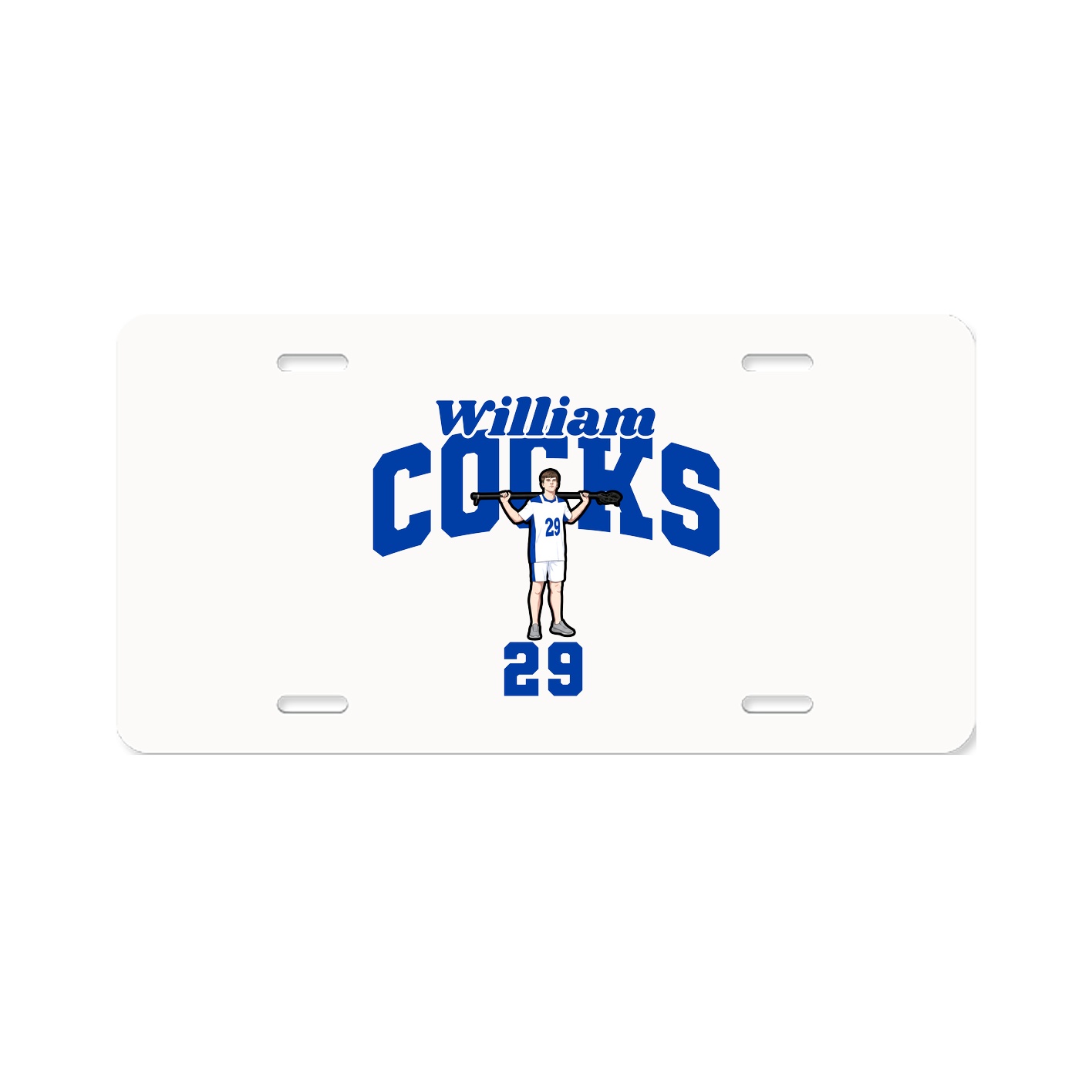License Plate — Signature Arch in Classic