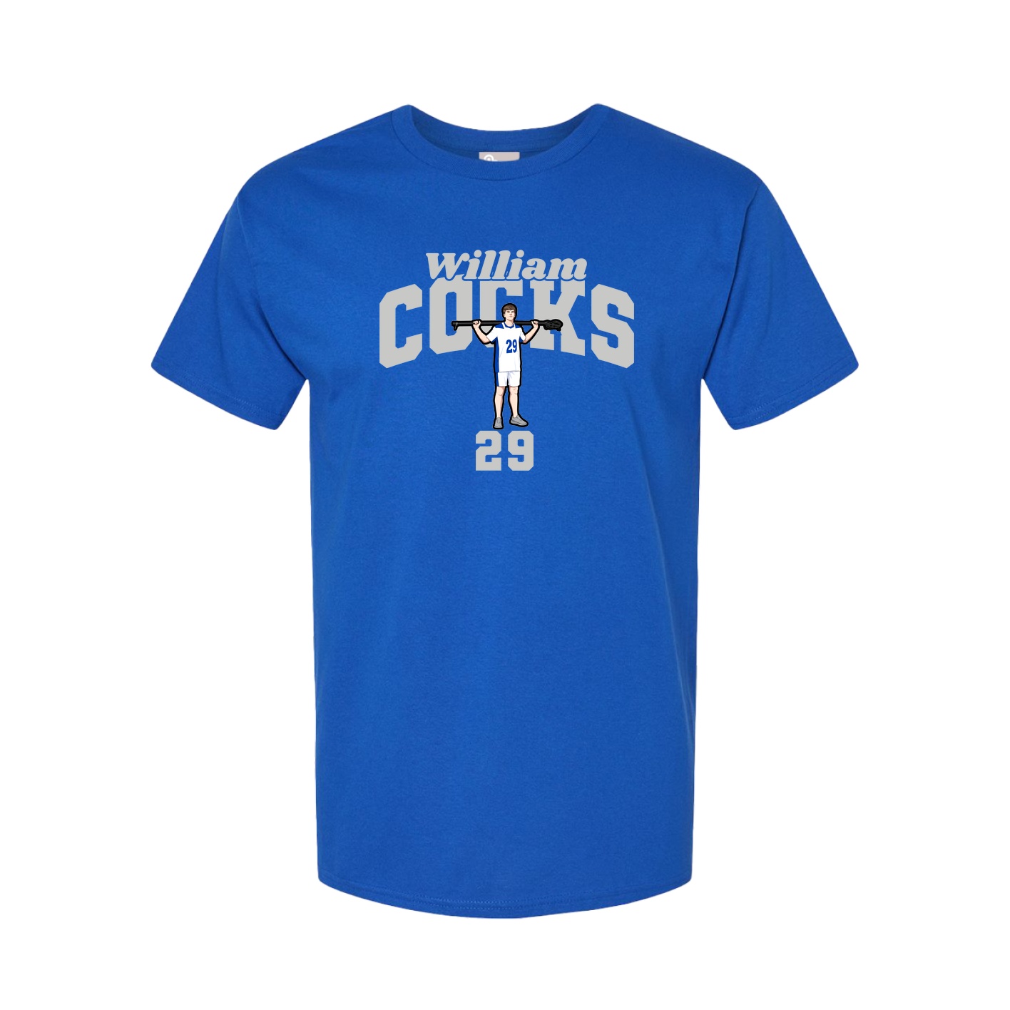 Youth Tee — Signature Arch in Royal