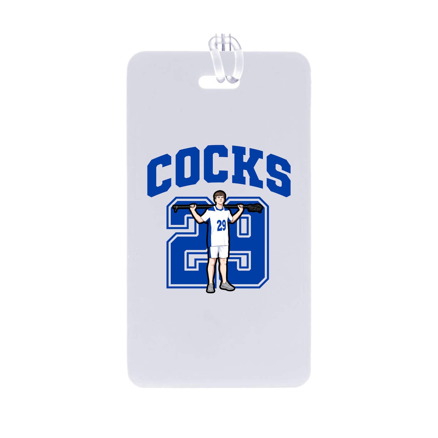 Bag Tag — Number in Classic