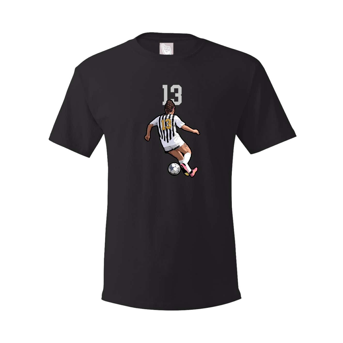 Tee — Number Top in Black