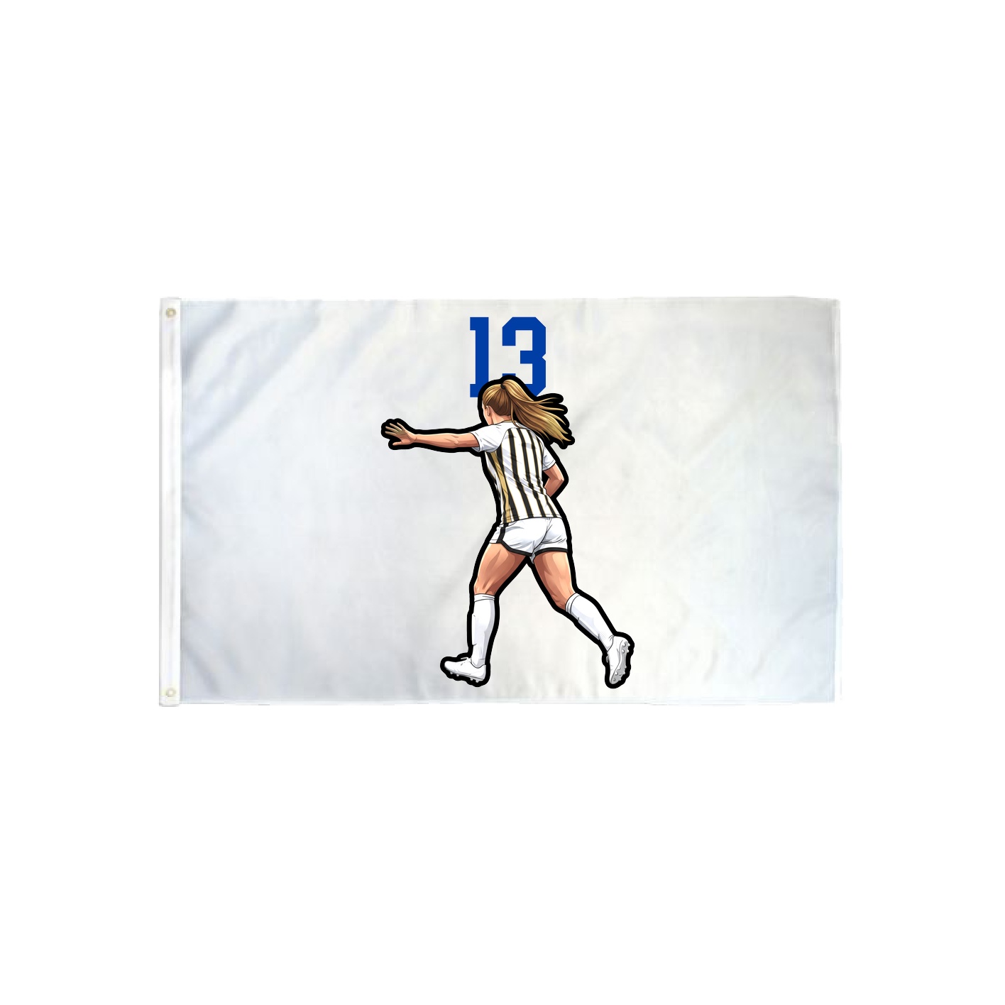 3x5 Flag — Number Top in Classic